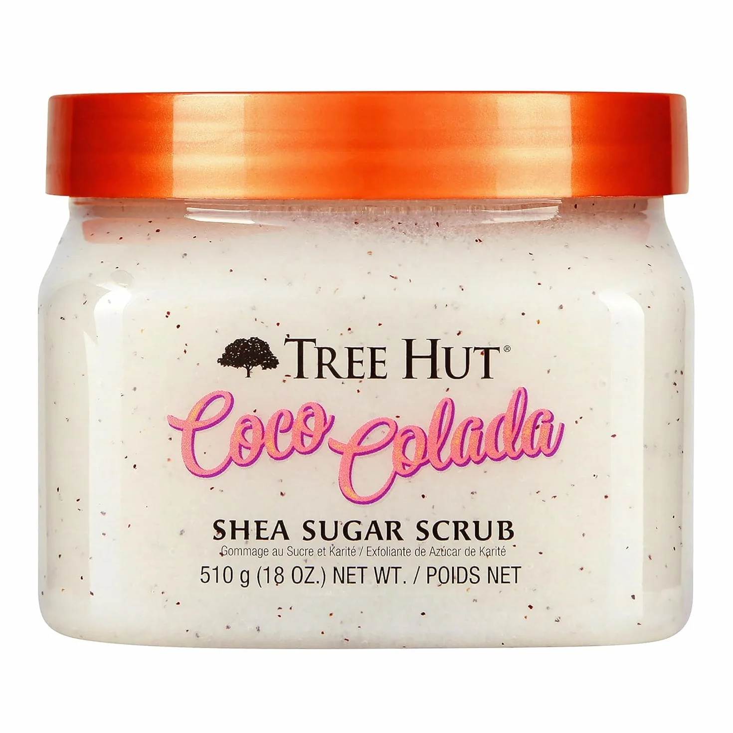 Tree Hut - Cukier Peeling do ciała - Coco Colada - Garnek 510 g - Zawiera ananas i masło shea - Pomaga przywrócić blask skóry - głęboko odżywia i zmiękcza suchą skórę
