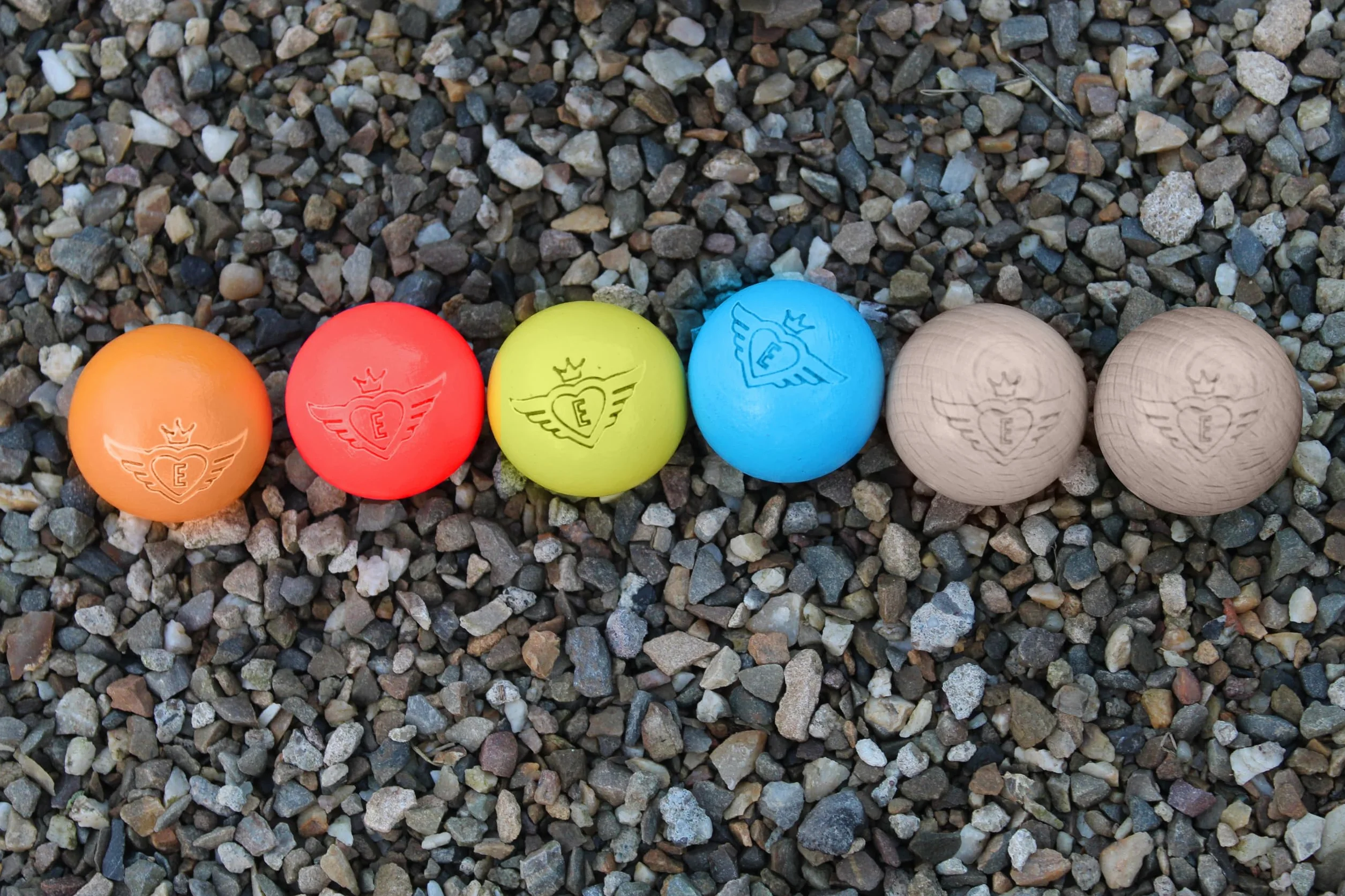 Kulka Docelowa Petanque Ø 30 mm – Oficjalny Standard Turniejowy – Drewniana Świnka do Gry w Bule – 6/12 / 24 Szt – Profesjonalne Akcesoria – Engelhart