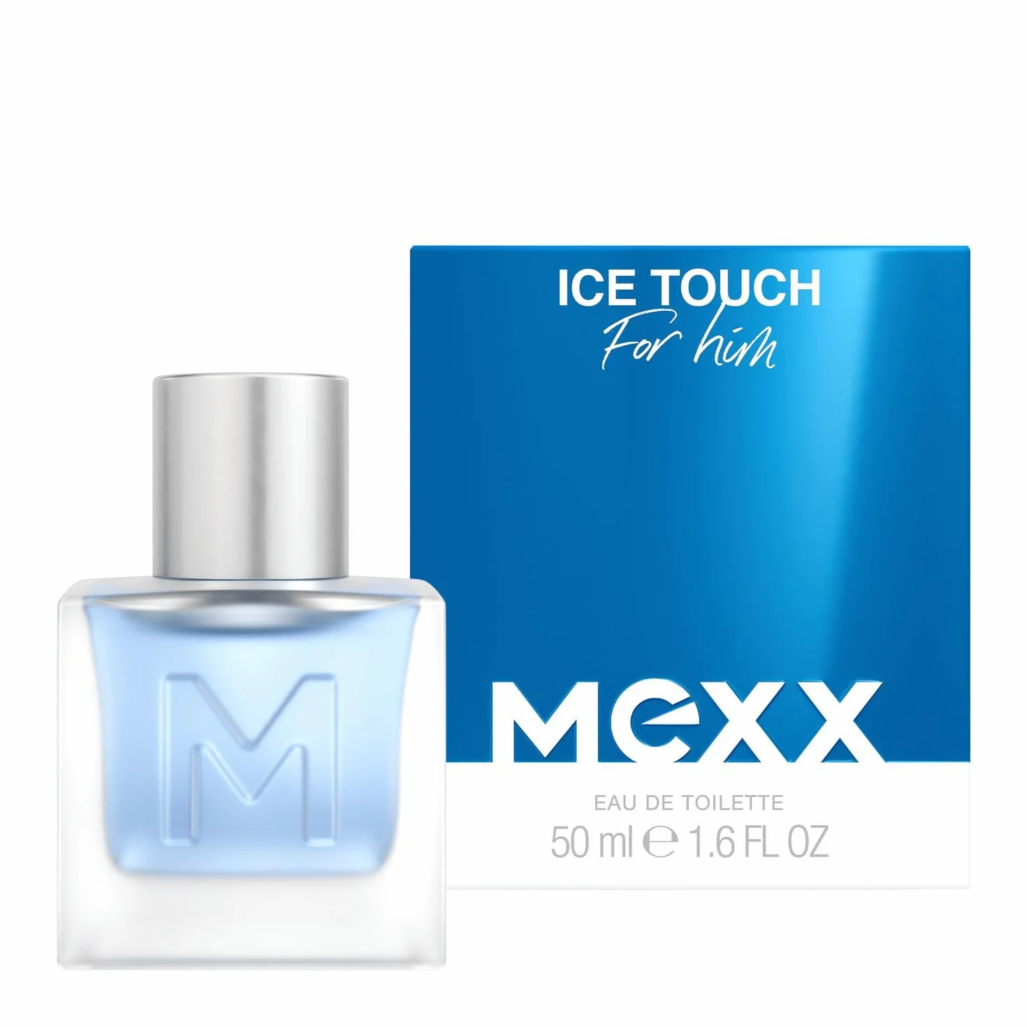 Mexx Ice Touch Męska Woda Toaletowa o Świeżym, Aromatycznym Zapachu Fougere, 50 ml