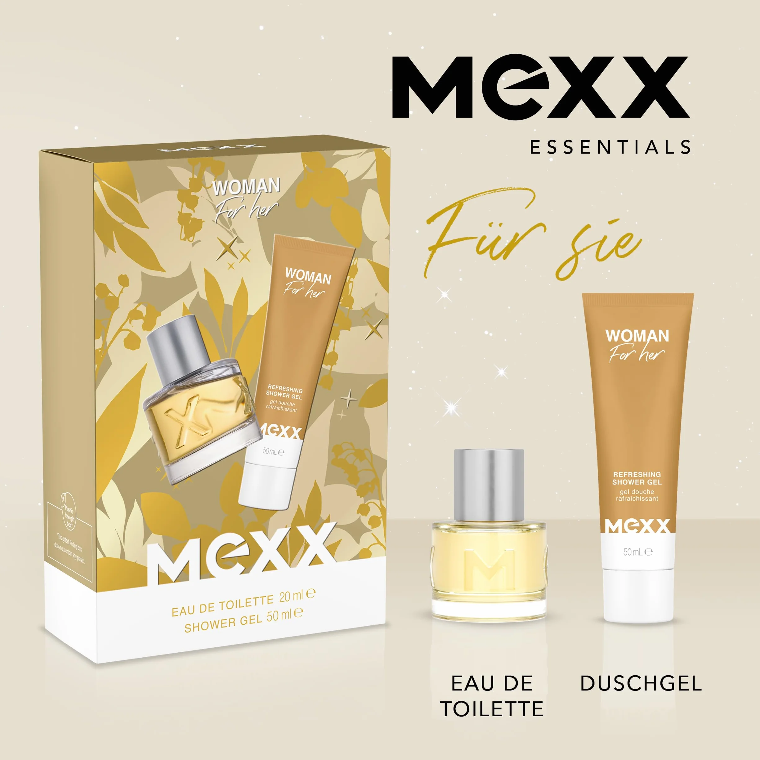 Mexx WOMAN EDT 20 ml+SG 50 ml