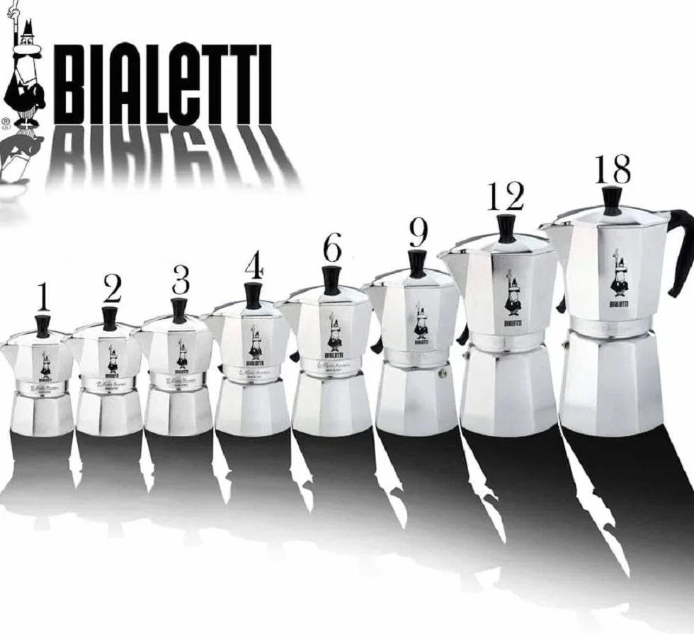 Bialetti Części zamienne w zestawie 1 filtr lejkowy, kompatybilny z Moka Express, Dama, Elettrica i Mini Express (2 filiżanki)