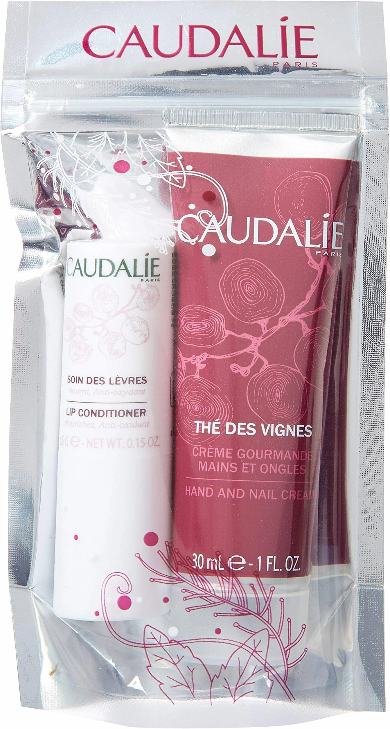 Caudalie Thé Des Vignes Hand & Nail Cream 5 ml - Zestaw 2 szt