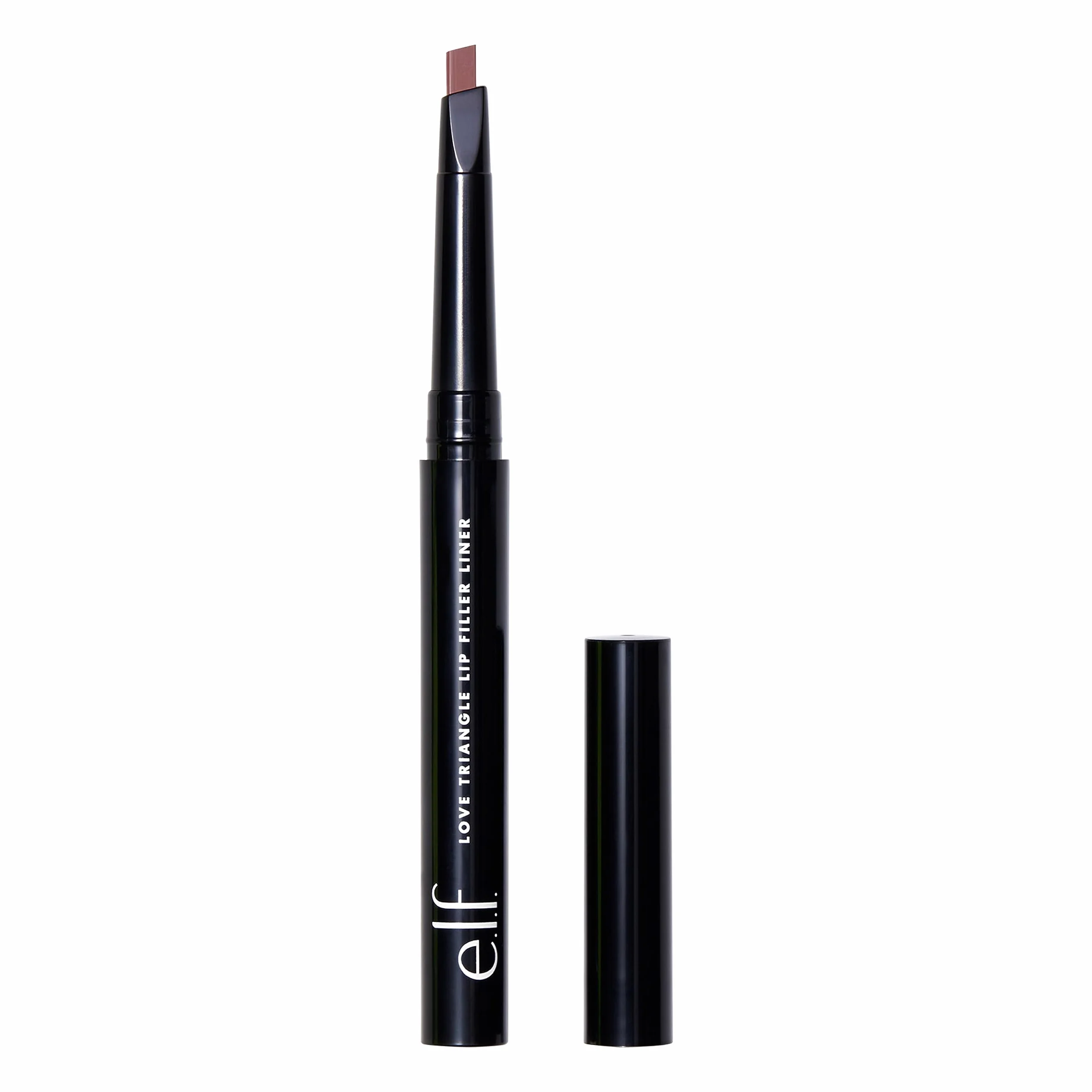 e.l.f. Love Triangle Lip Filler Liner, konturówka do ust 2 w 1, do modelowania i wypełniania, długotrwały, intensywny kolor, wegański i nietestowany na zwierzętach, 0,7 g