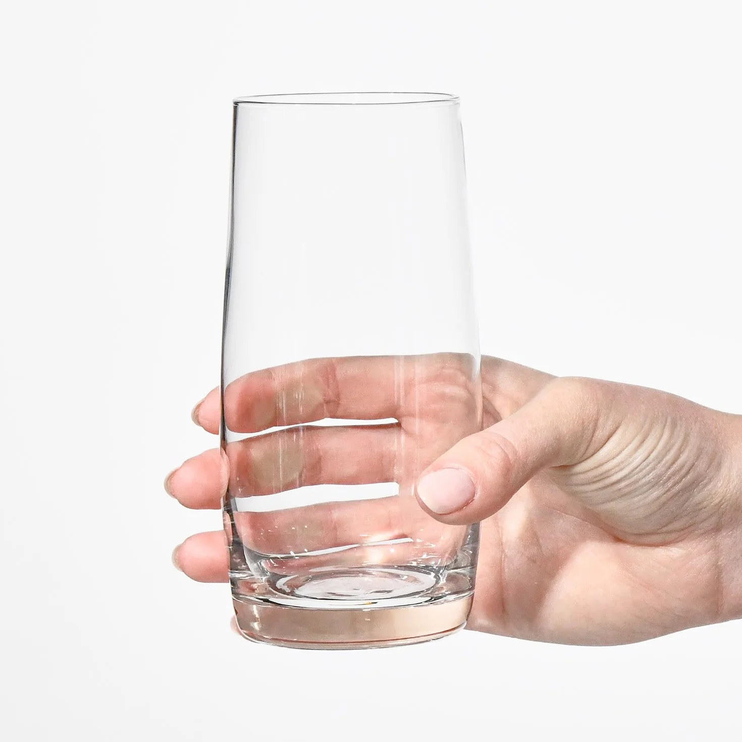 KROSNO Szklanki do Drinków, Wody, Soków i Innych Napojów | Zestaw 6 Szklanek | 410 Ml | Kolekcja Blended | Idealne do Domu, Restauracji i na Przyjęcia | Można Myć w Zmywarce