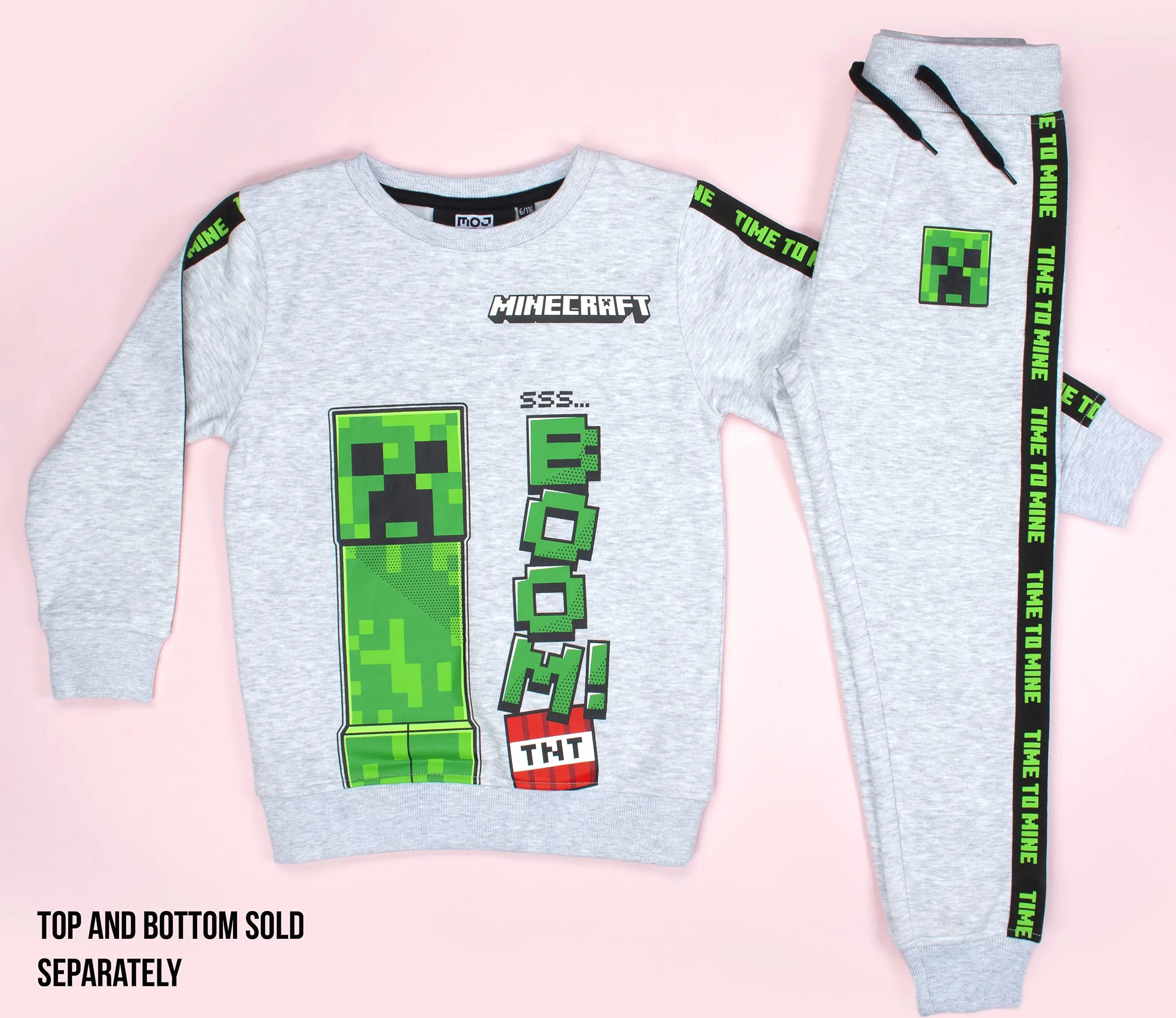 Minecraft - Bluza Prezenty Dla Chłopców Top - Towar Do Gier Urodzinowa Gra Tshirt Towar - Wiek 5-12