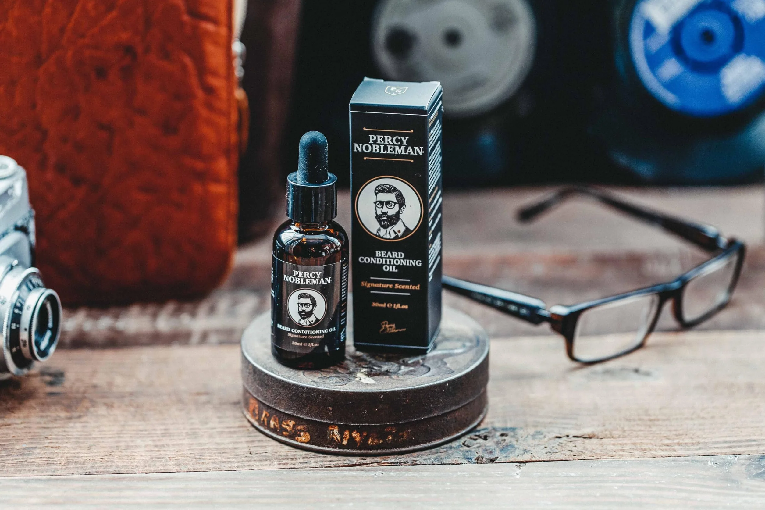 Olejek do brody Percy Nobleman 99% 30ml do pielęgnacji brody