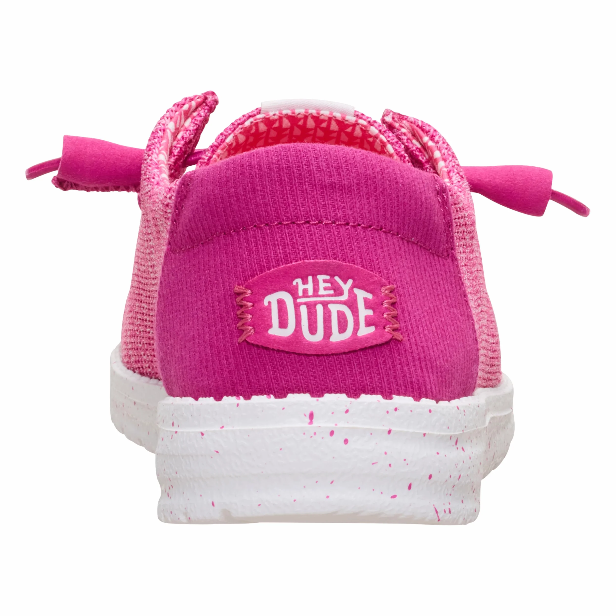 HEYDUDE - Damskie Wendy Stretch Sox - Casualowe płaskie buty wsuwane - styl mokasynów, Różowy - 39