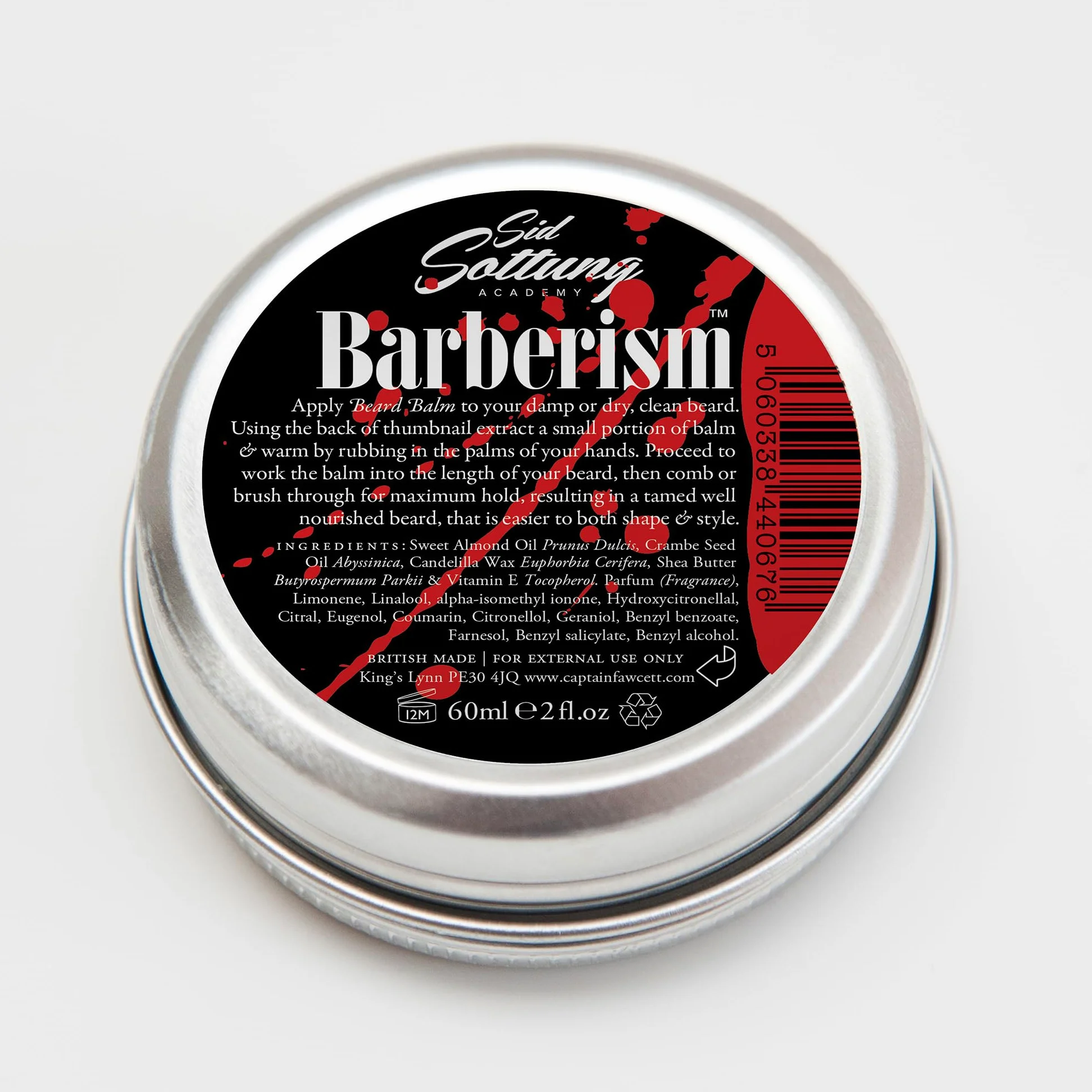 CAPTAIN FAWCETT Sid Sottung balsam do golenia 60 ml