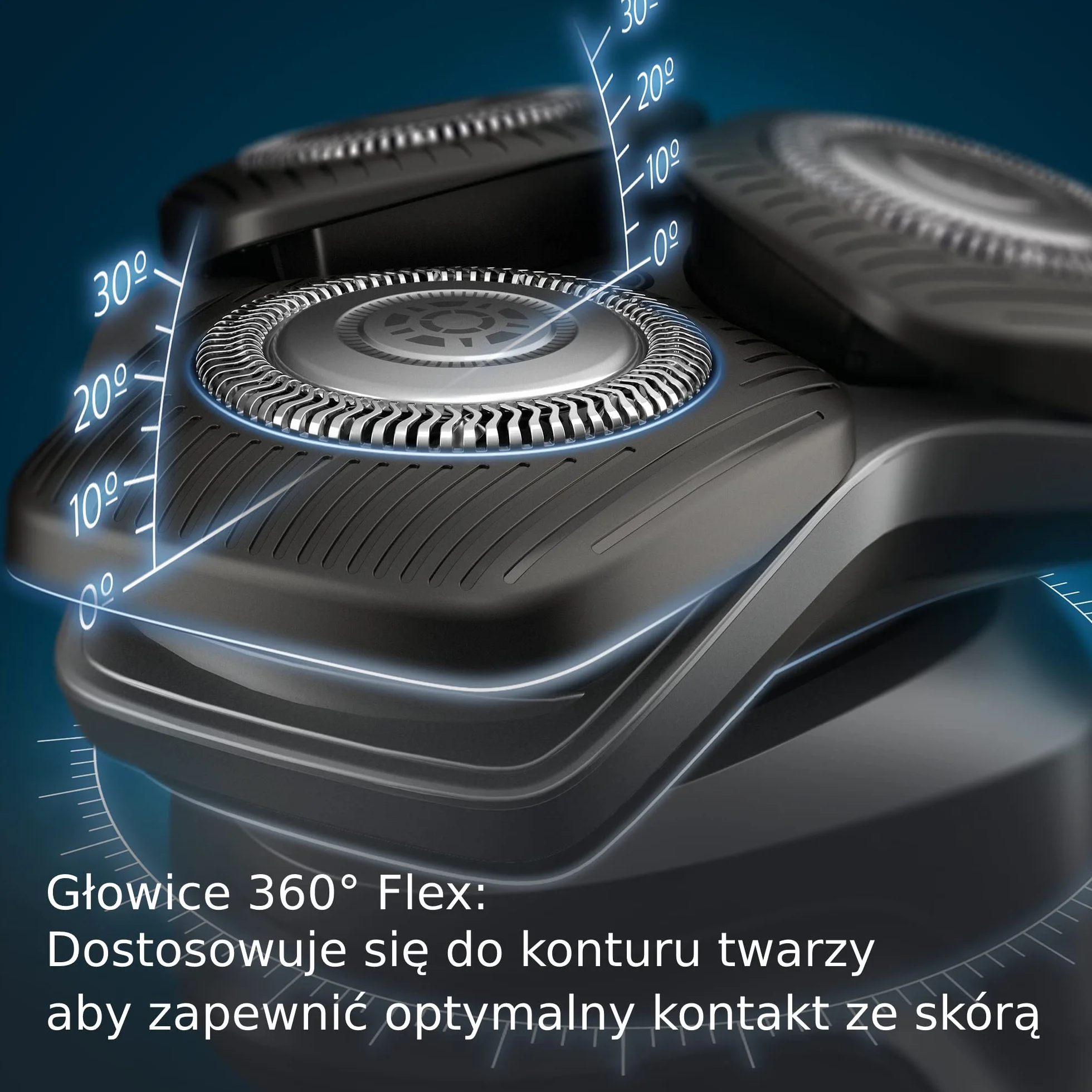 Philips Golarka elektryczna seria 5000 S5884/35 mokre i suche golenie z trymerem
