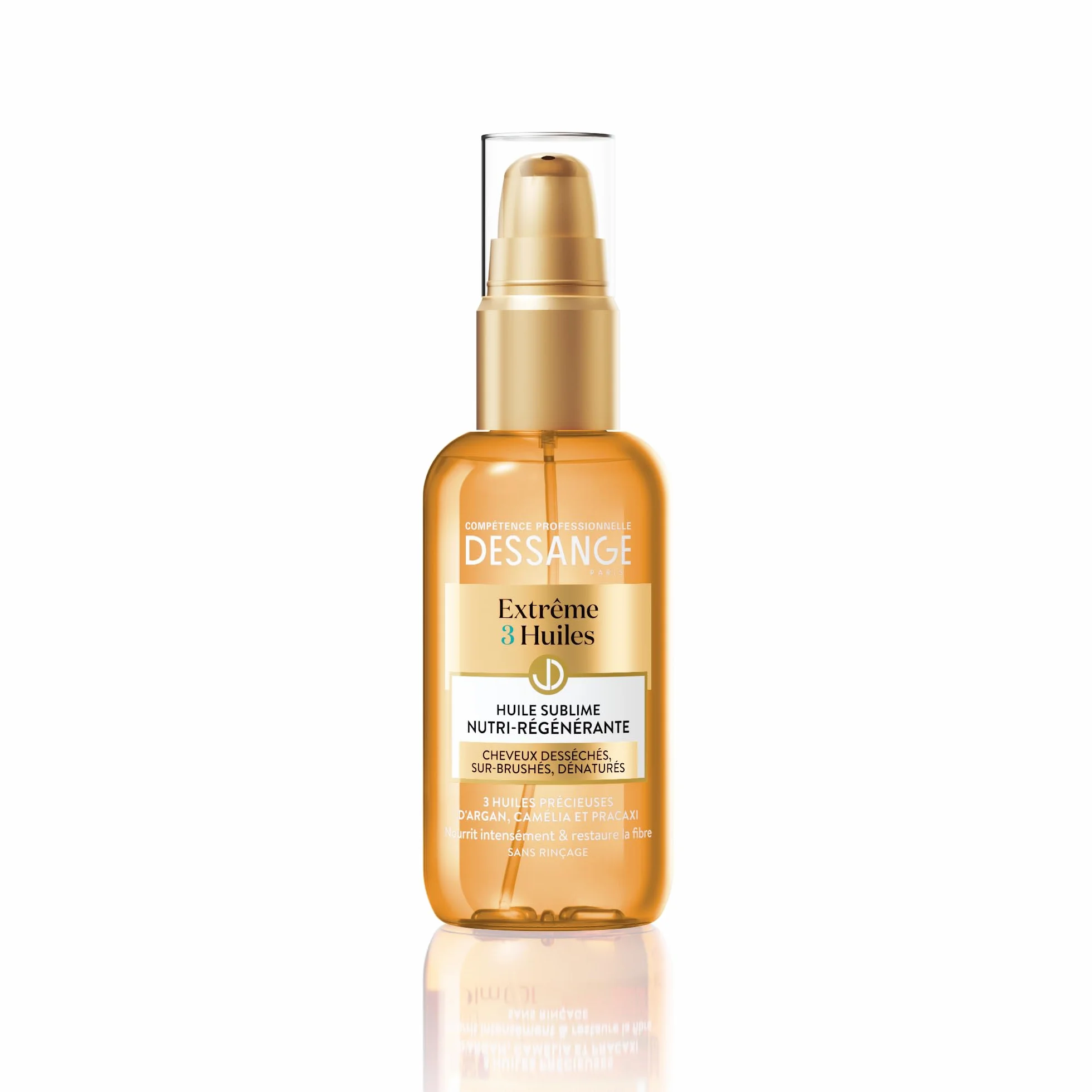 Dessange Extrême 3 Huiles Olejek do Włosów, 100 ml