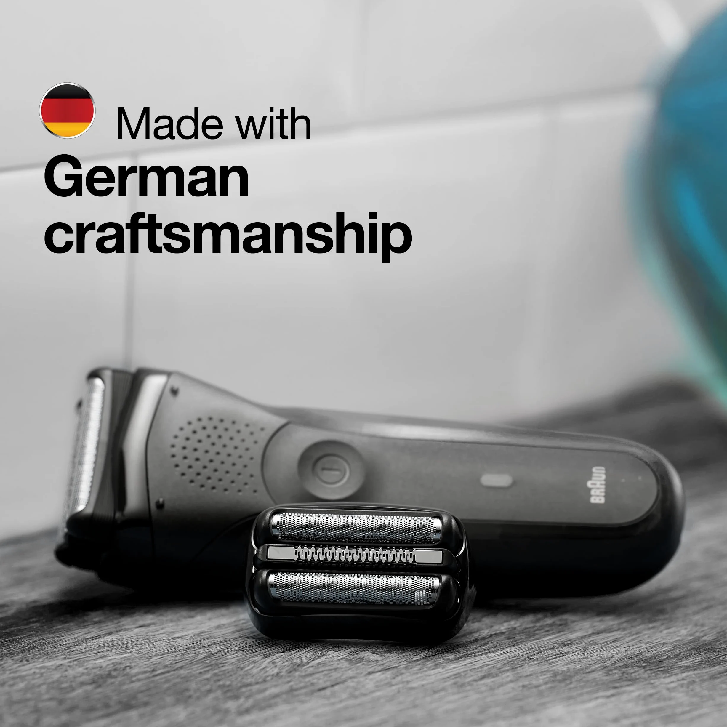 Braun Series 3 głowica zamienna do golarki elektrycznej – 21B – kompatybilna z golarką elektryczną 300s, 310s, 3010BT