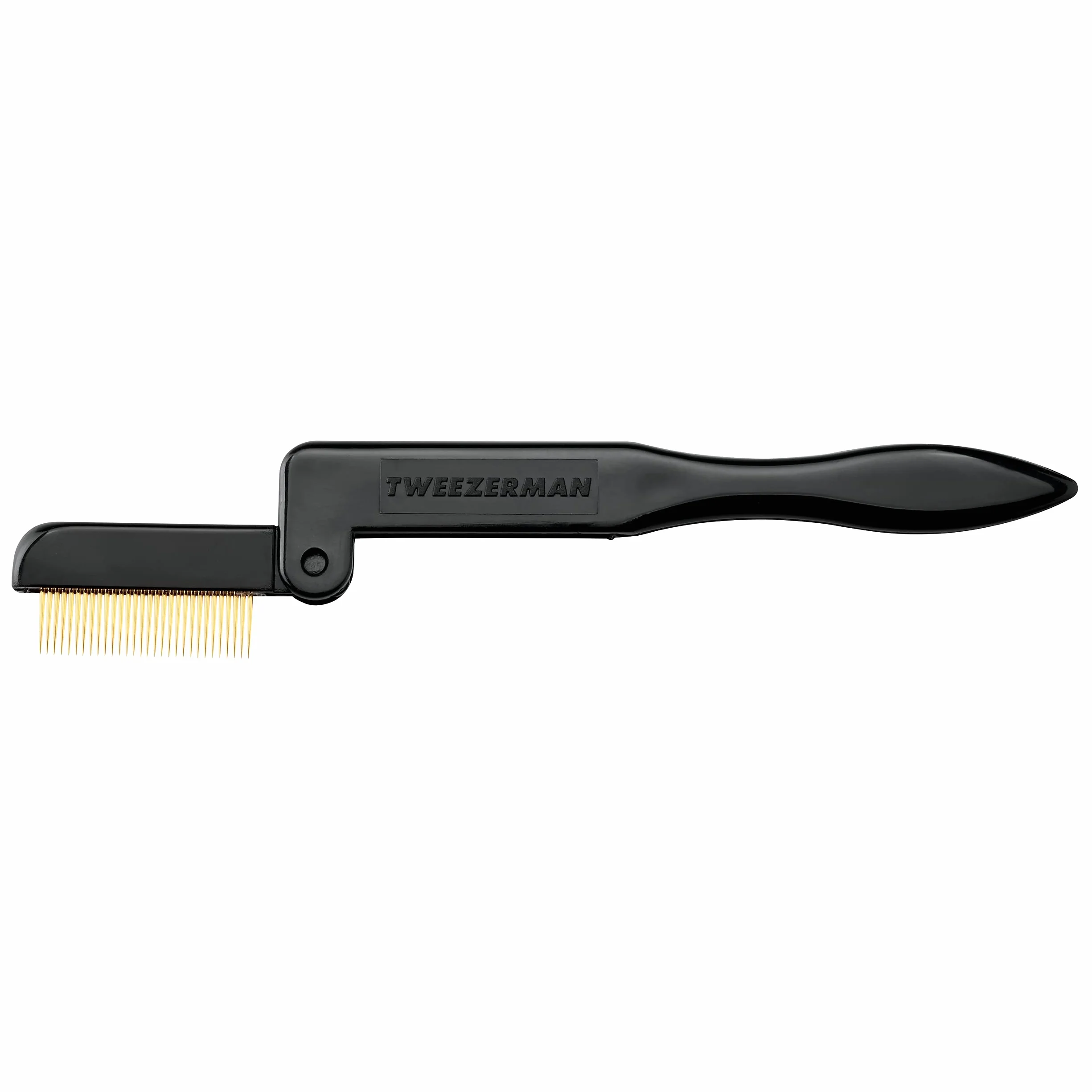 TWEEZERMAN Grzebyk do rzęs LASHCOMB 38 & 60 składany rozmiar podróżny