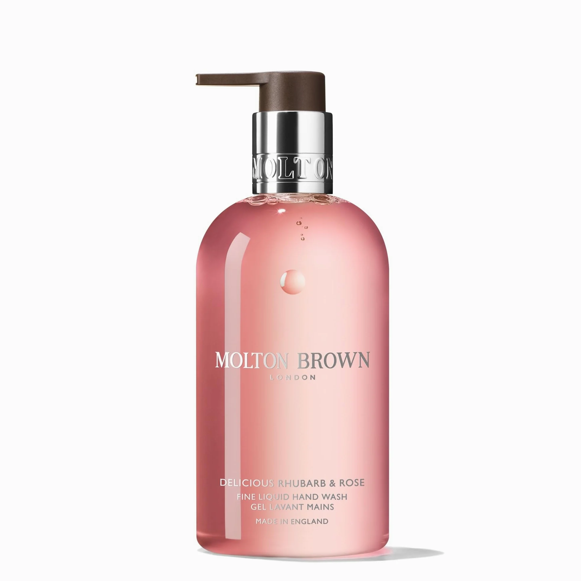 Molton Brown Delicious Rhubarb und Rose Mydło do mycia rąk, 300 ml