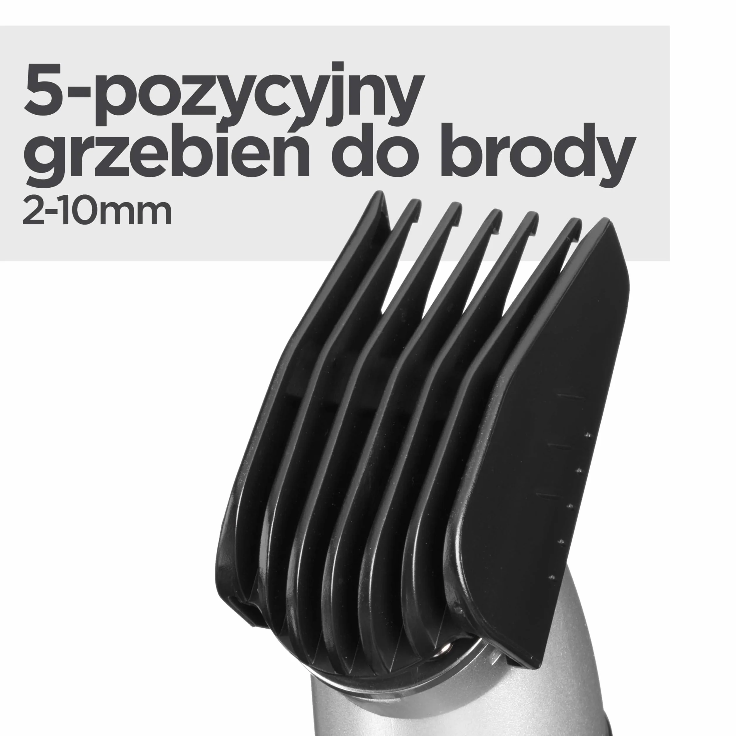 BaByliss Lithium Power 11 w 1 Multi-Trimmer - bezprzewodowy zestaw do pielęgnacji, w tym trymer do brody i trymer do nosa, wodoodporny, prezent dla mężczyzn, czarny/szary, MT812E