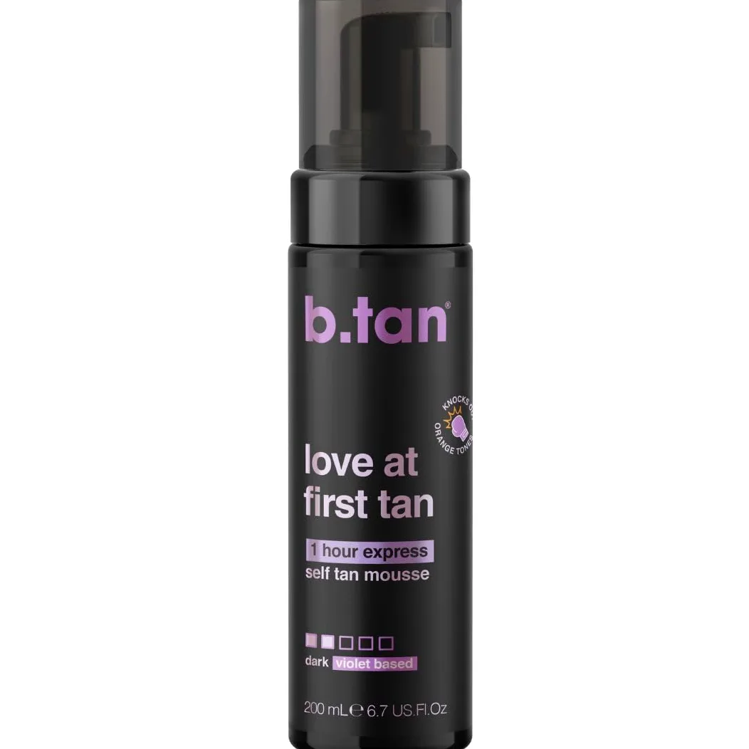 b.tan Pianka Samoopalająca Love At First Tan 1 Godzinna Bazie Fioletu 200ml