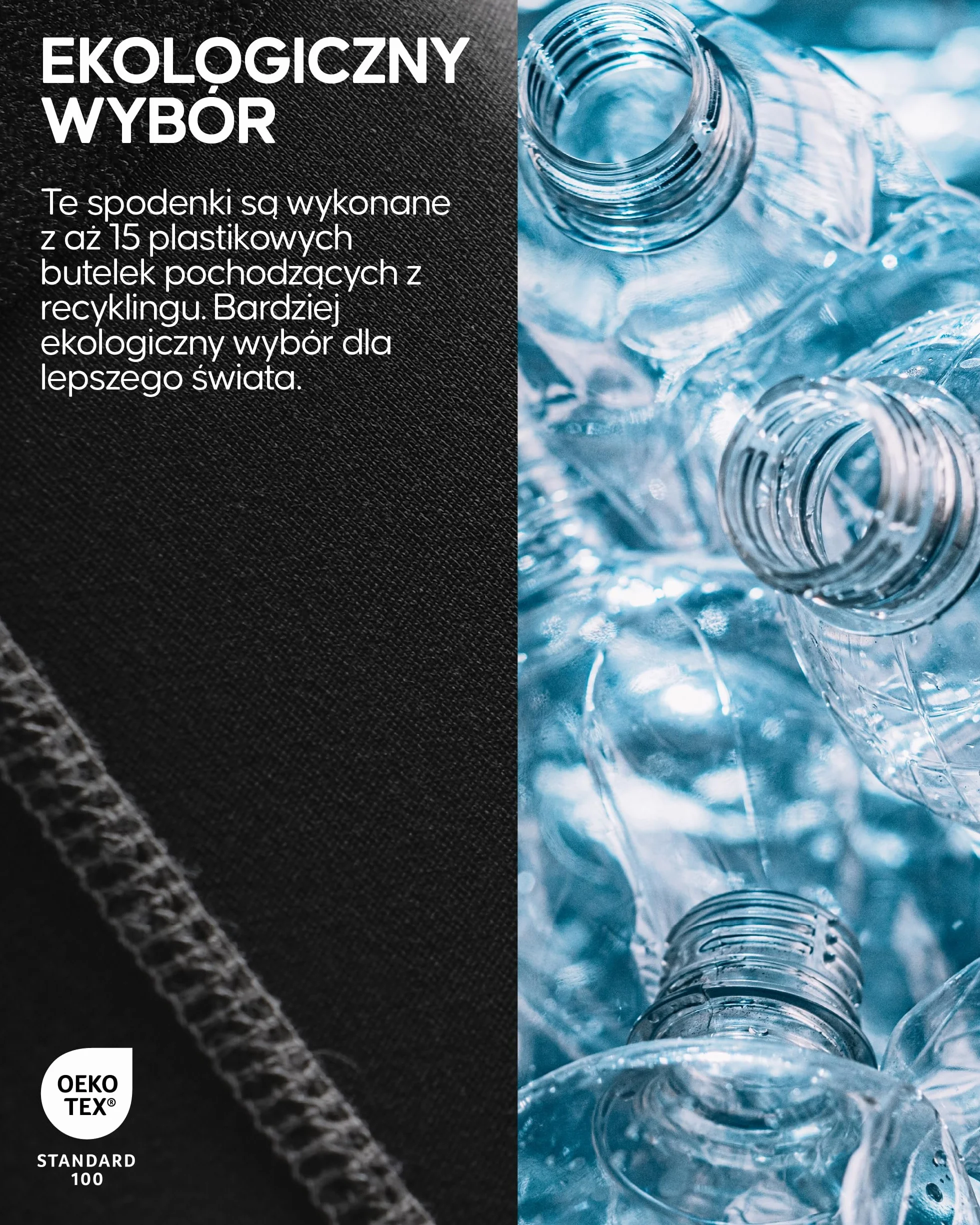 DANISH ENDURANCE Męskie Kompresyjne Spodenki Sportowe, Krótkie Szorty Treningowe, na Siłownię, 2-PACK