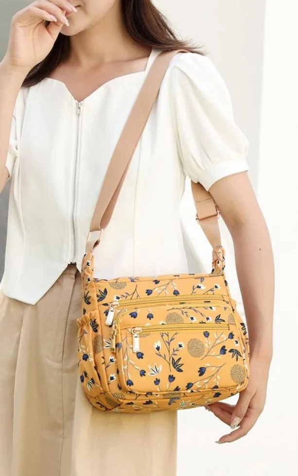 Simcat Torby crossbody dla kobiet, torebki z wieloma kieszeniami dla kobiet, nylonowe torebki na ramię lekkie torebki do noszenia przez ramię dla kobiet dziewczyn podróż do codziennego użytku na