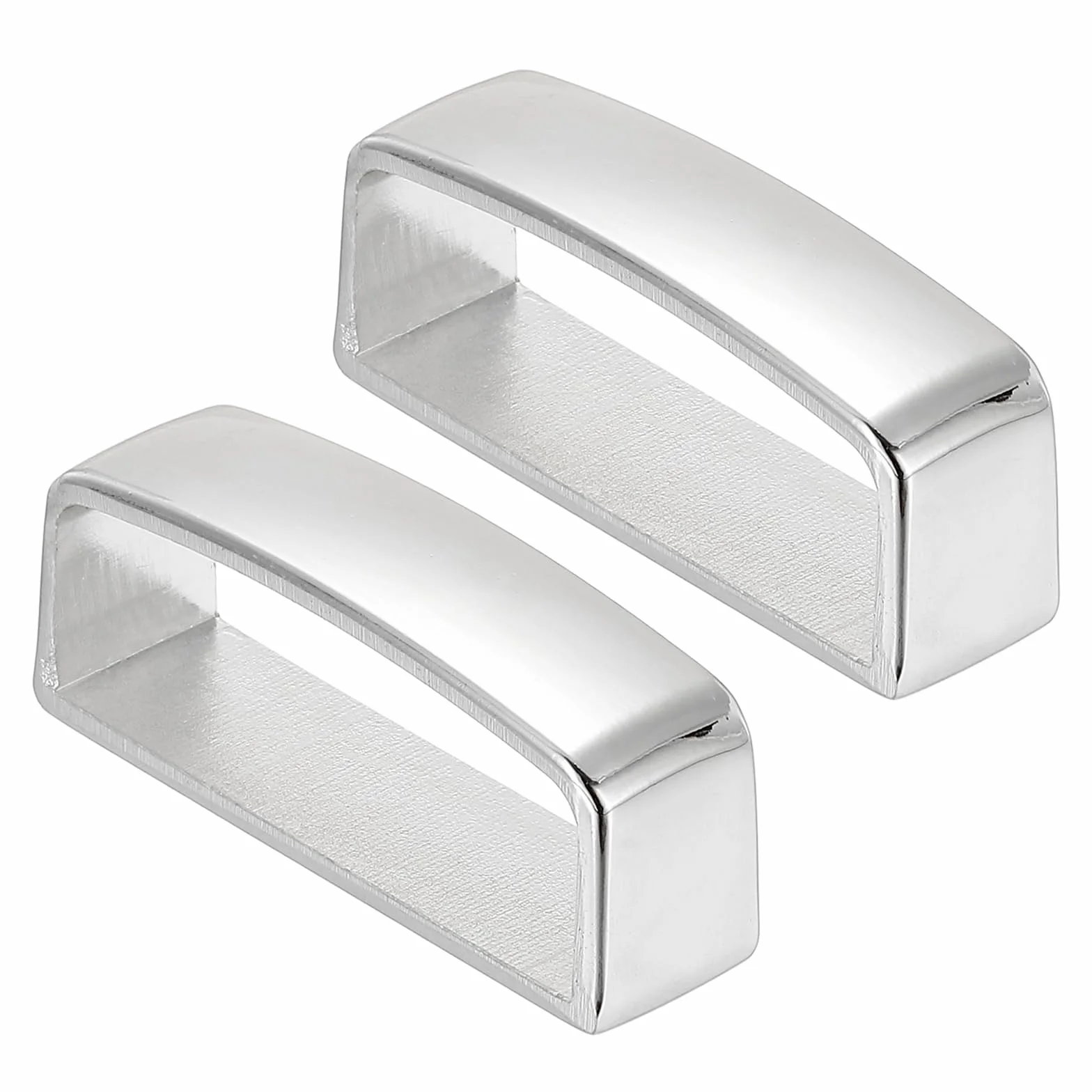 PATIKIL Obręcze do Paska, Pierścień do Paska ze Stopu dla Mężczyzn, Klamra do Paska na Rękodzieło DIY, Odcień srebrnego, 30mm