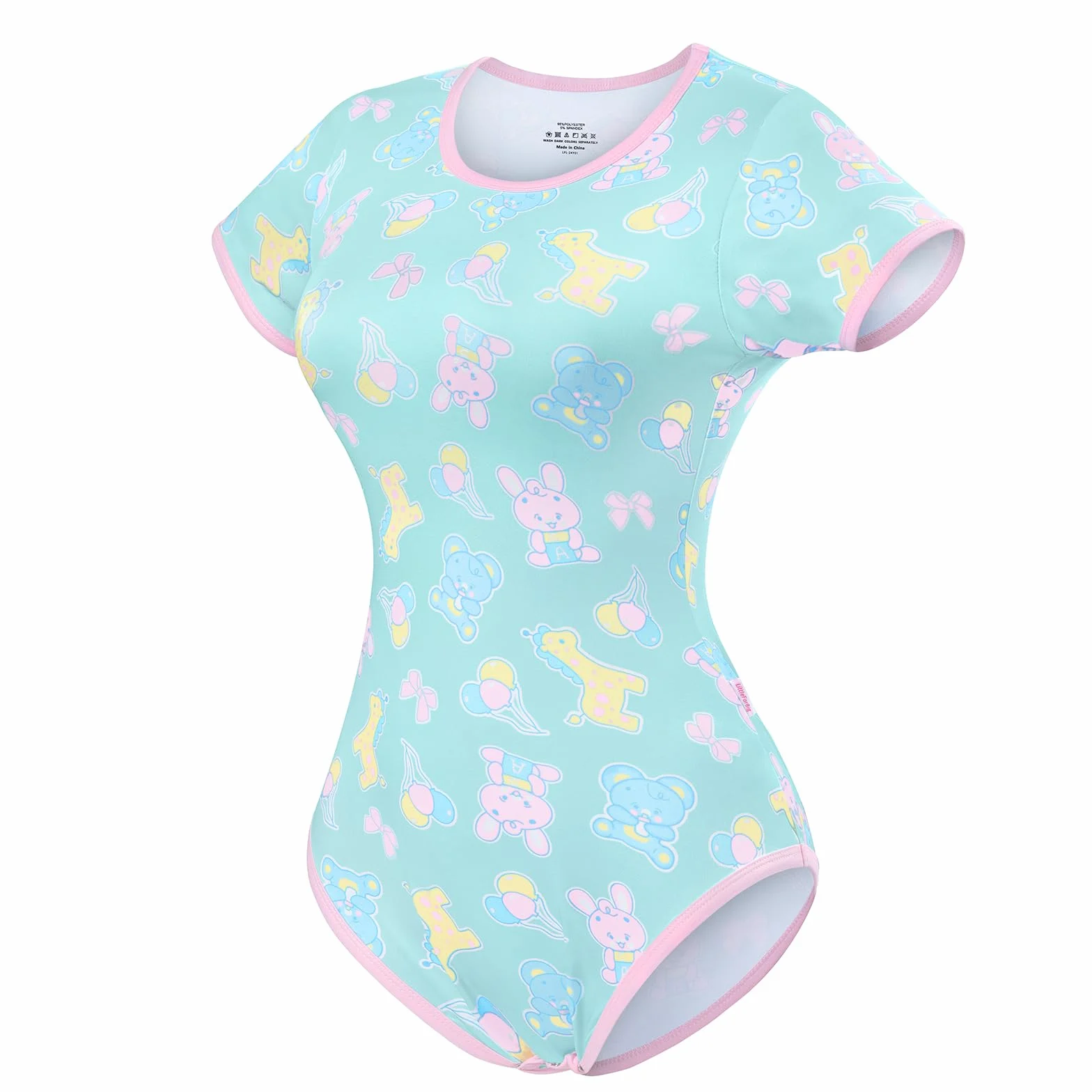 LittleForBig Jedwabiste śpioszki Onesie Piżama Body - Baby Parade śpioszki