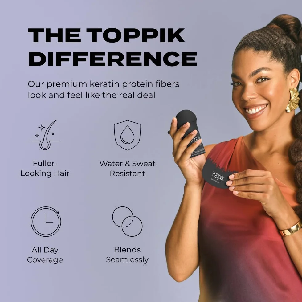 TOPPIK Hair Building Fibers Light Blonde 3g