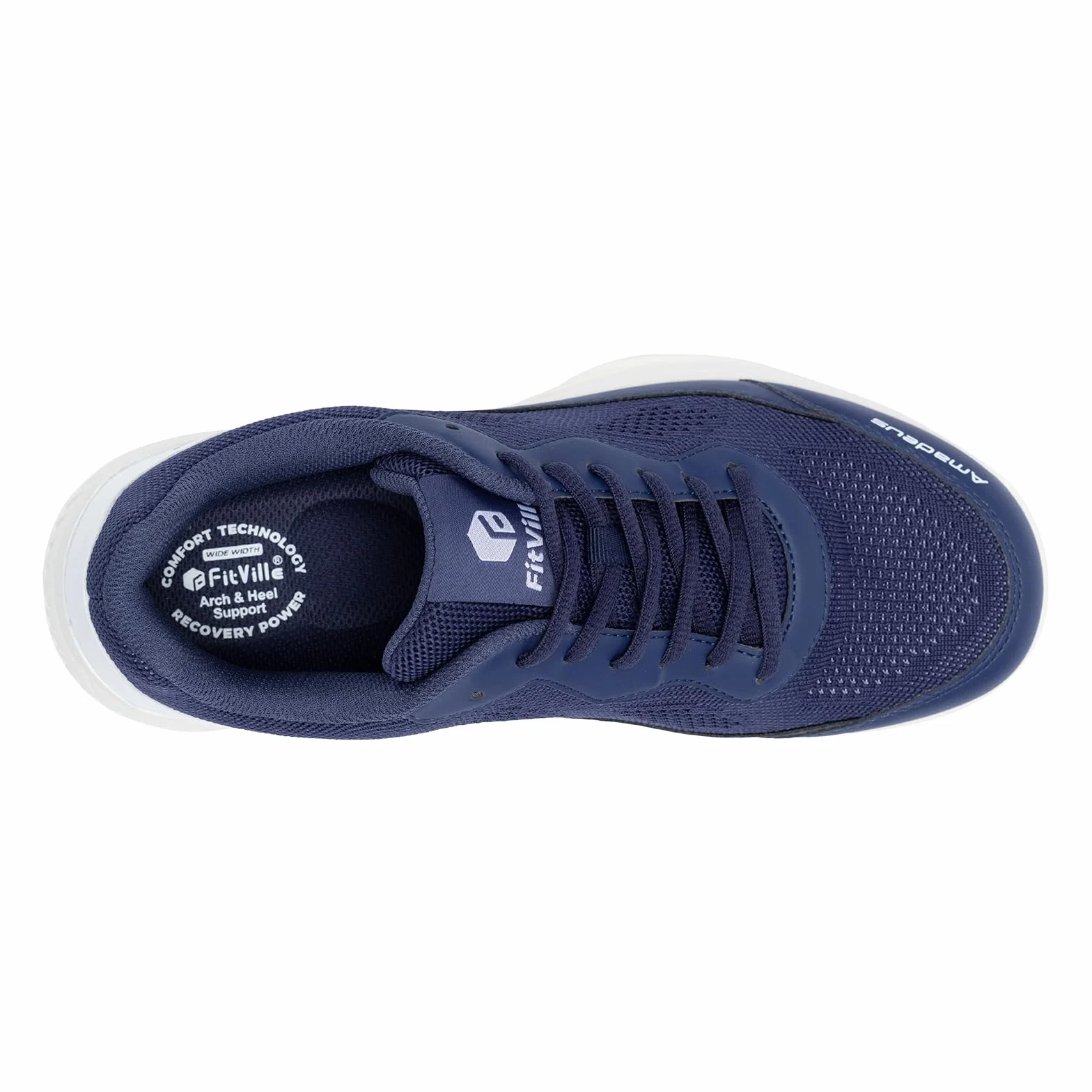 Fitville Extra Wide Tennis Shoes Męskie Antypoślizgowe Buty Halowe Oddychające Buty Do Badmintona Wygodne Buty Fitness V2