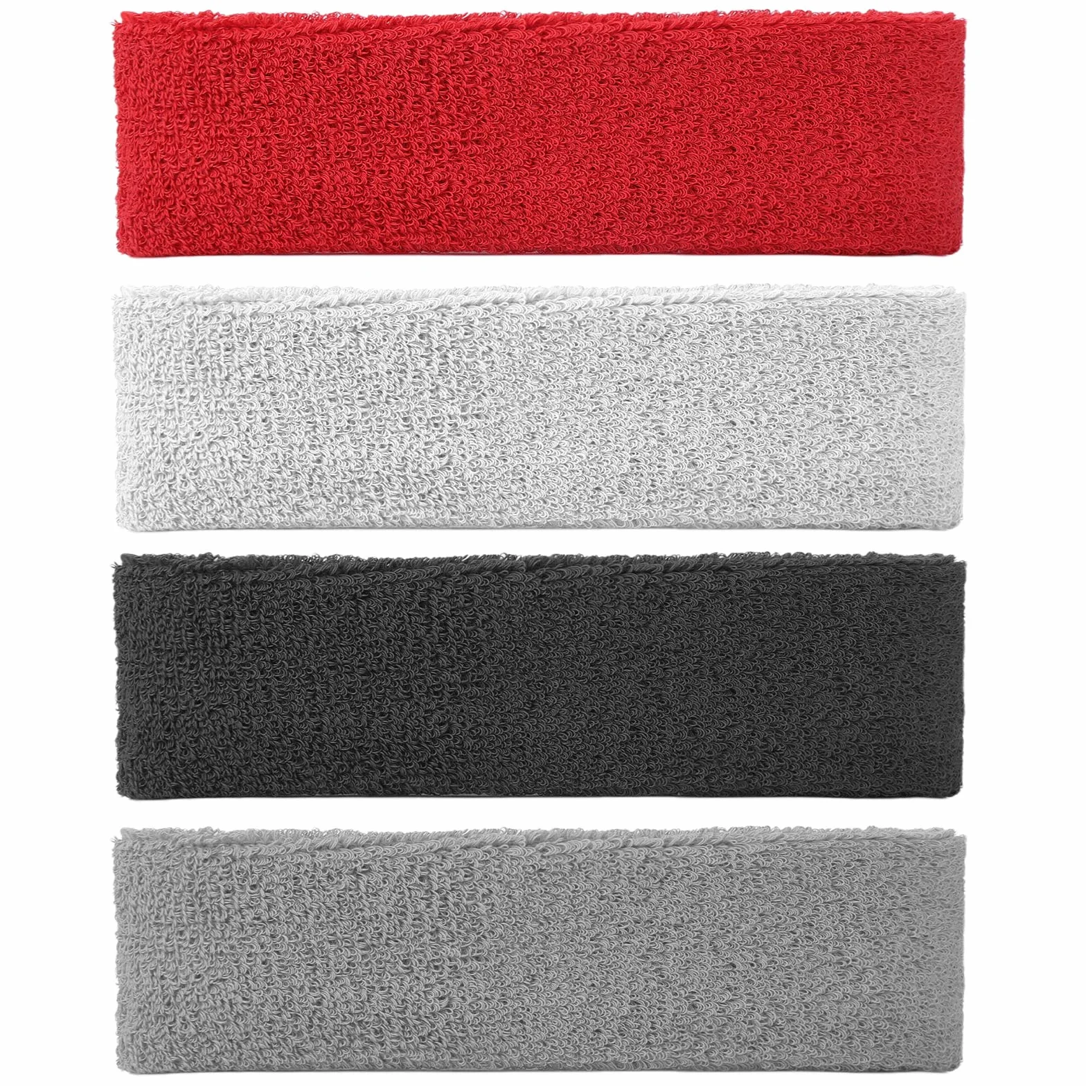 Opaski na głowę dla chłopców (czarny, biały, szary, czerwony)
