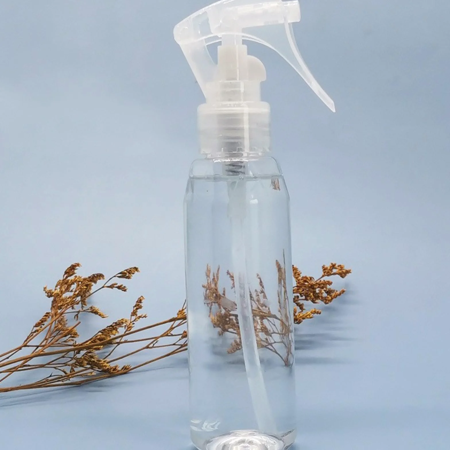 Rozpylacz, butelka z rozpylaczem, 5 szt., 200 ml, tworzywo sztuczne, przezroczyste, puste butelki z rozpylaczem, czarne butelki z rozpylaczem do roślin, opryskiwacza do roślin, włosów
