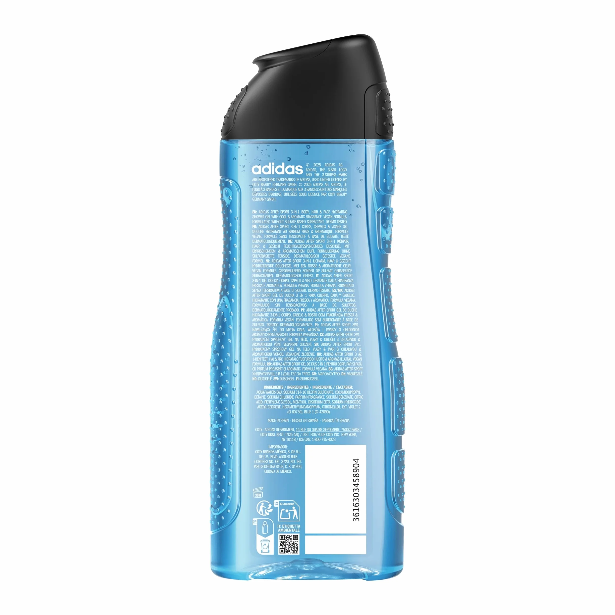 adidas dla mężczyzn żel pod prysznic AFTER SPORT 400 ml