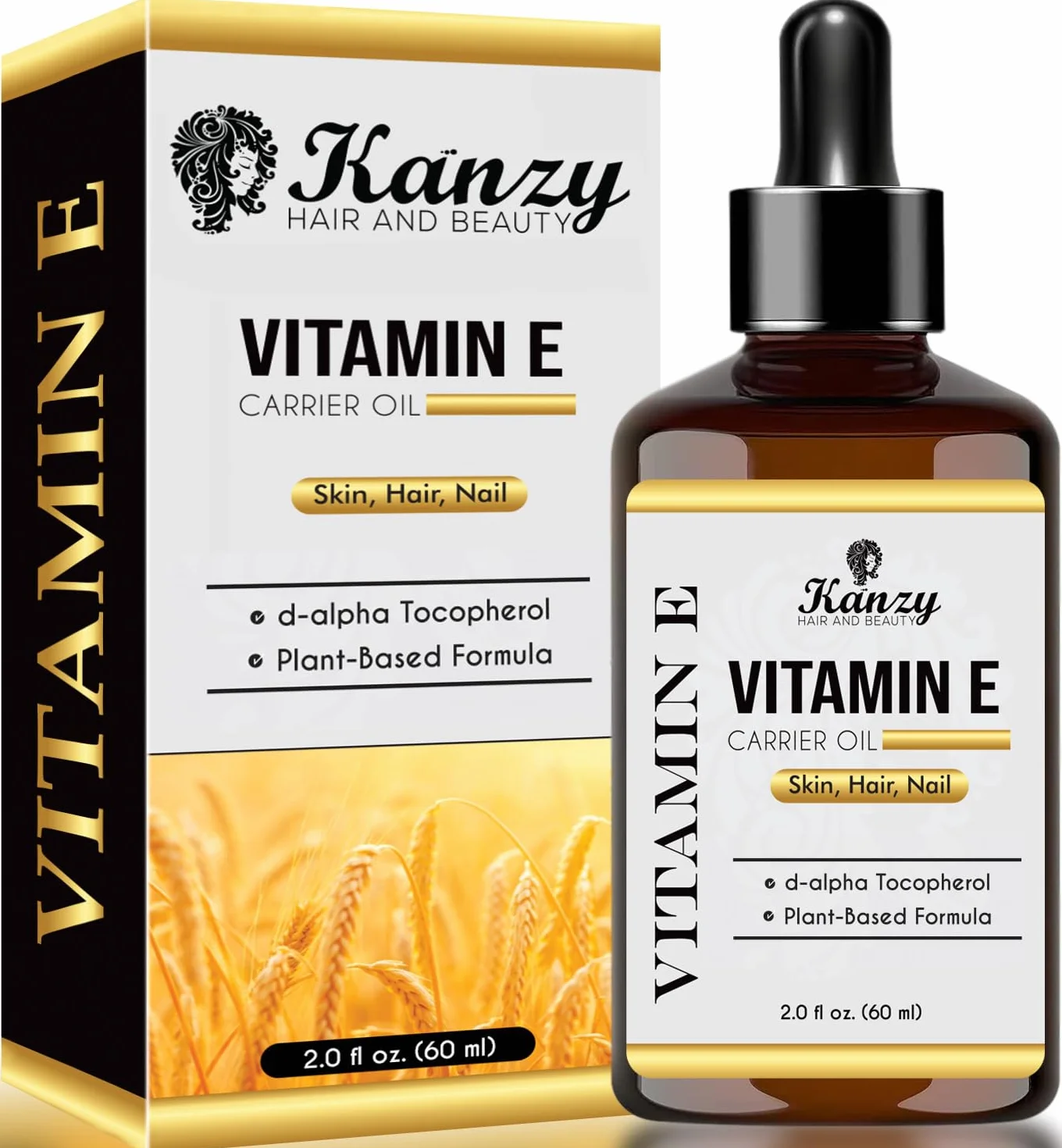 Olej z witaminą E do twarzy i skóry 100% naturalny 60ml