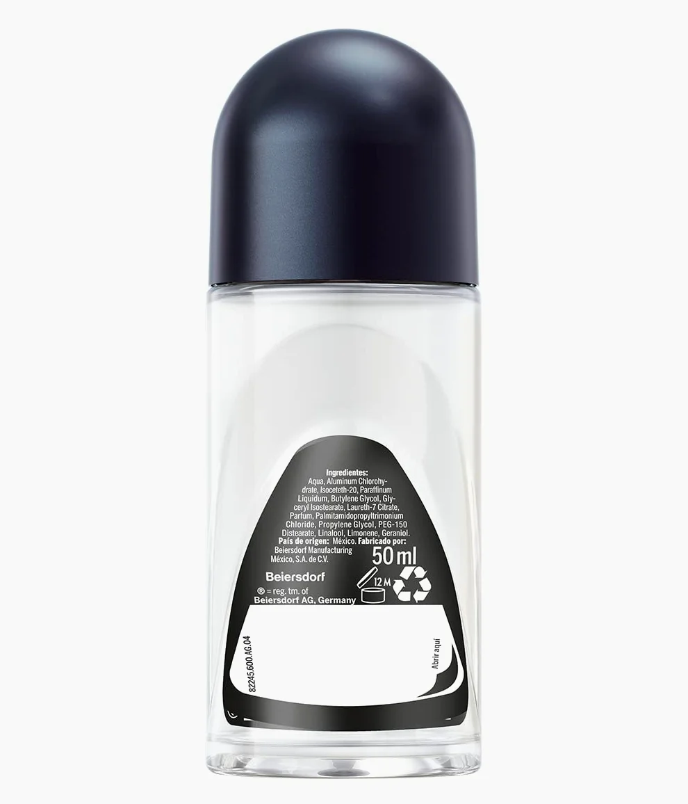 Nivea Black & White Invisible Original Dezodorant 6 x 50 ml