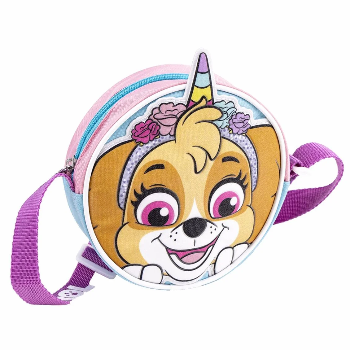 PAW PATROL Dziewczęca torba na ramię torebka Skye, Rosa