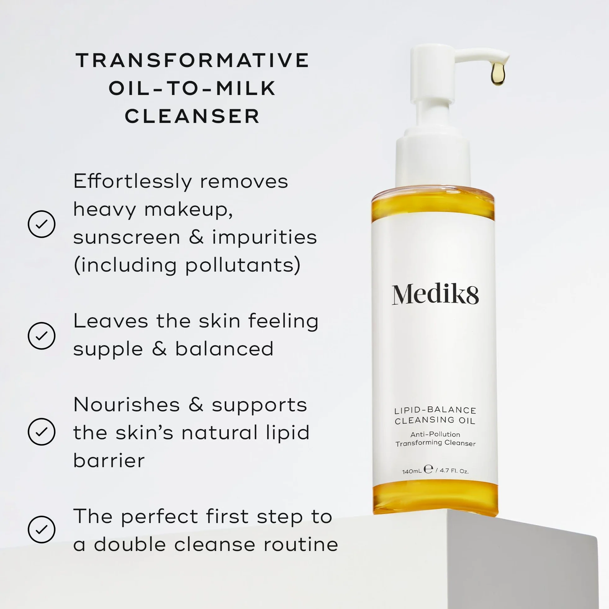 MEDIK8 Lipid-Balance Oil oczyszczający 140 ml