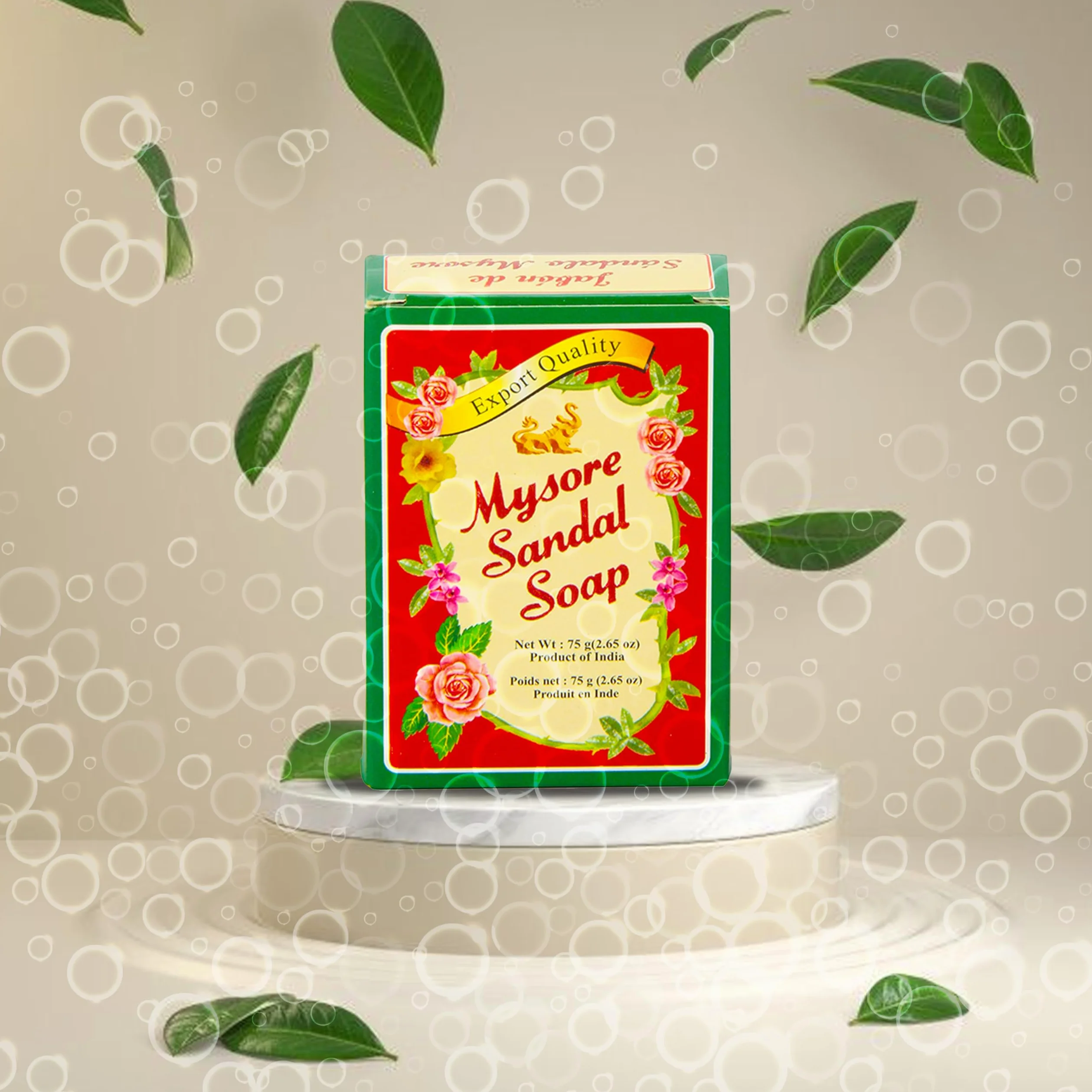 Mysore Sandal mydło do drewna 75 ml (opakowanie 18 szt.)