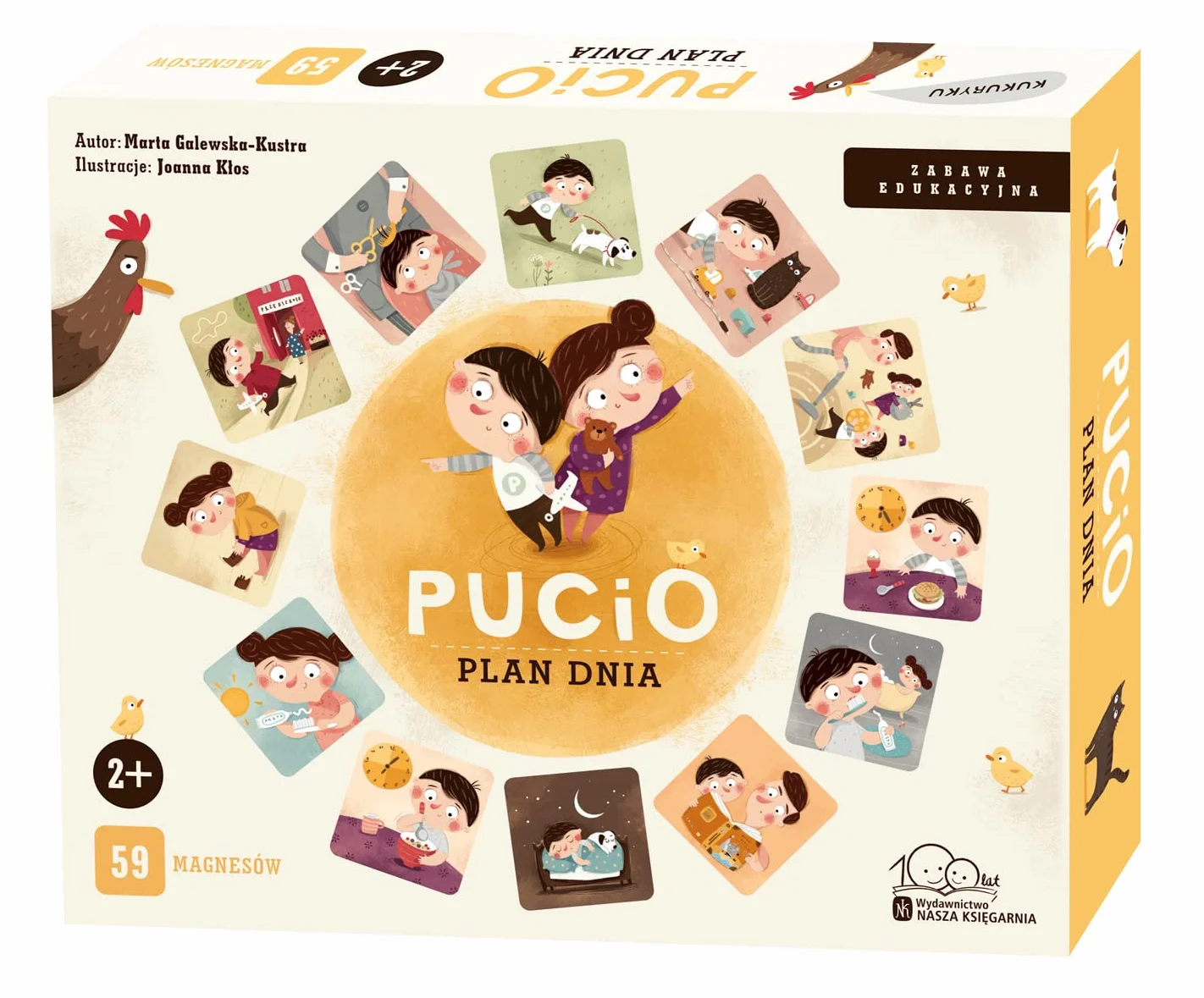 Pucio. Plan dnia