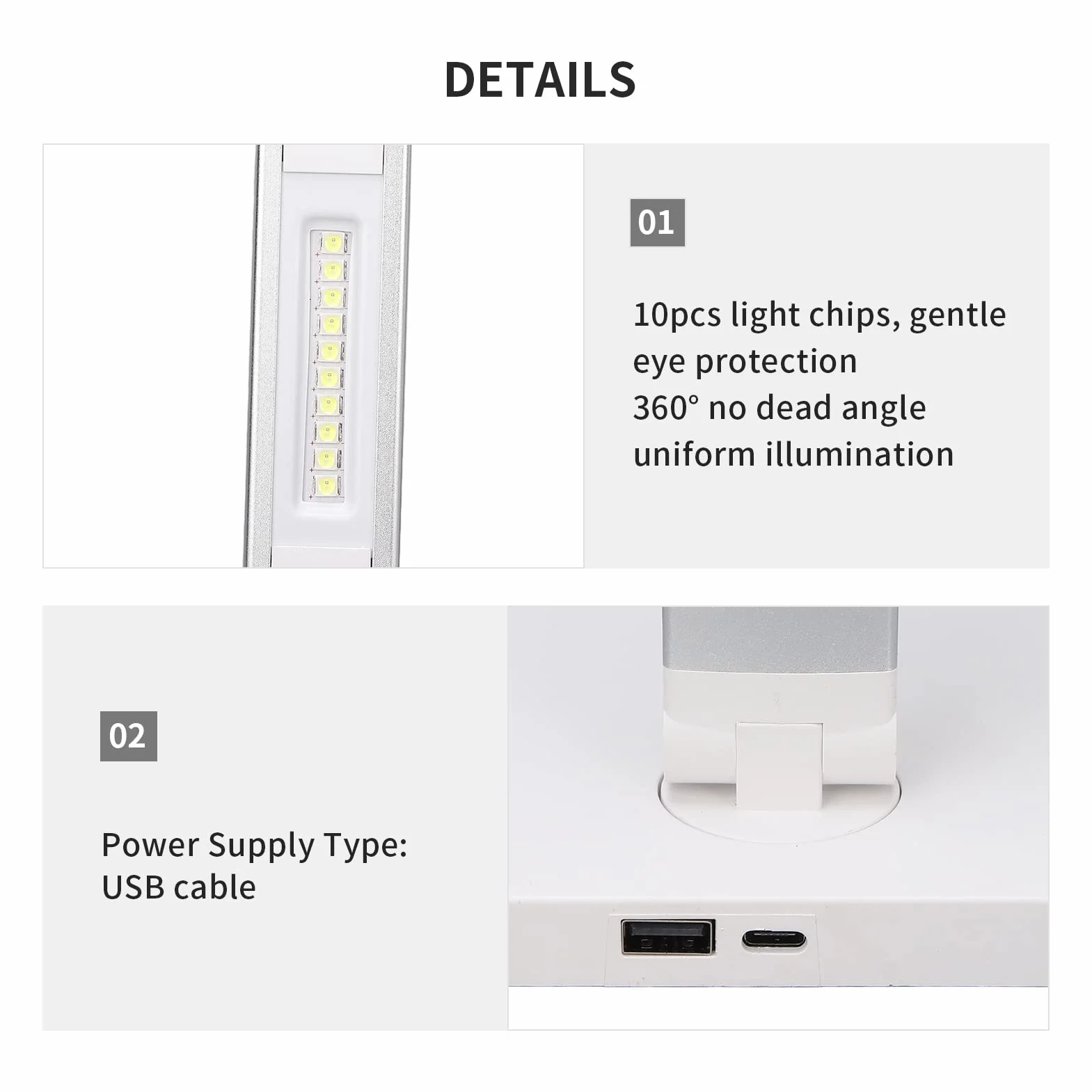 Lampa UV LED Fold Nail, SkłAdana Lampa żElowa do Paznokci, Lampa UV do Paznokci żElowych, Suszarka do Paznokci Szybki żElowy Lakier do Paznokci Utwardzanie LED UV z Kablem USB do Paznokci, Strona