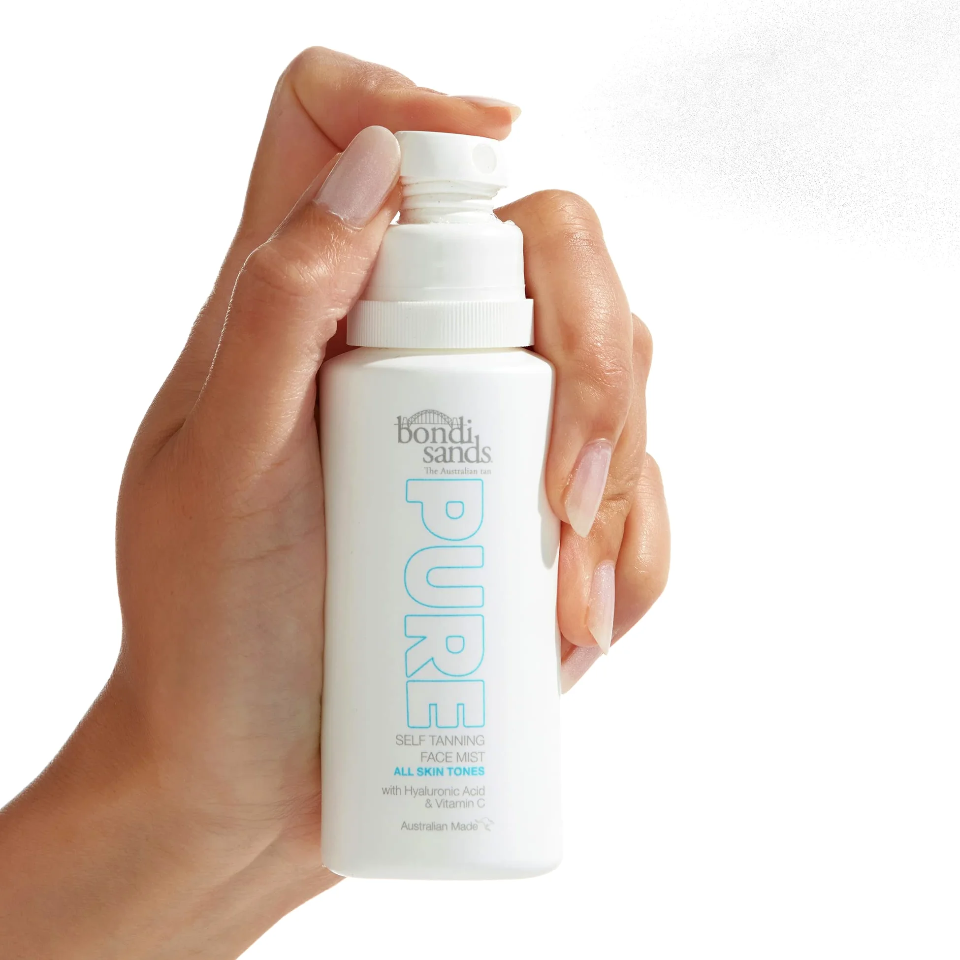 Bondi Sands Pure Tanning Face Mist Opalająca mgiełka do twarzy