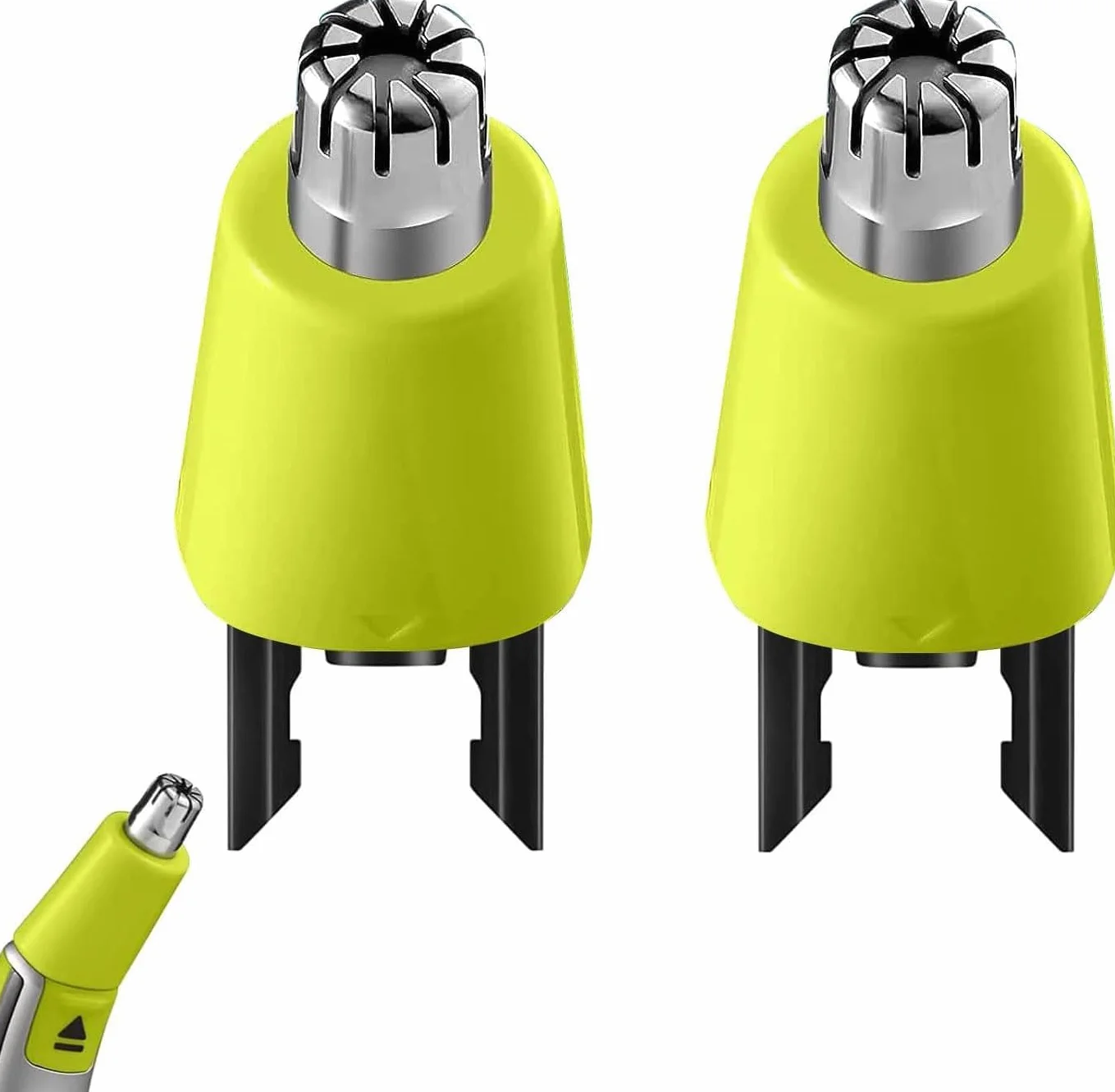 2 szt. Wymienne głowice trymer do nosa kompatybilny z jednym ostrzem QP2520 QP2630 QP2724 QP2734 QP2834 One Blade 360 i One Blade Pro Golarka dla mężczyzn Prezent