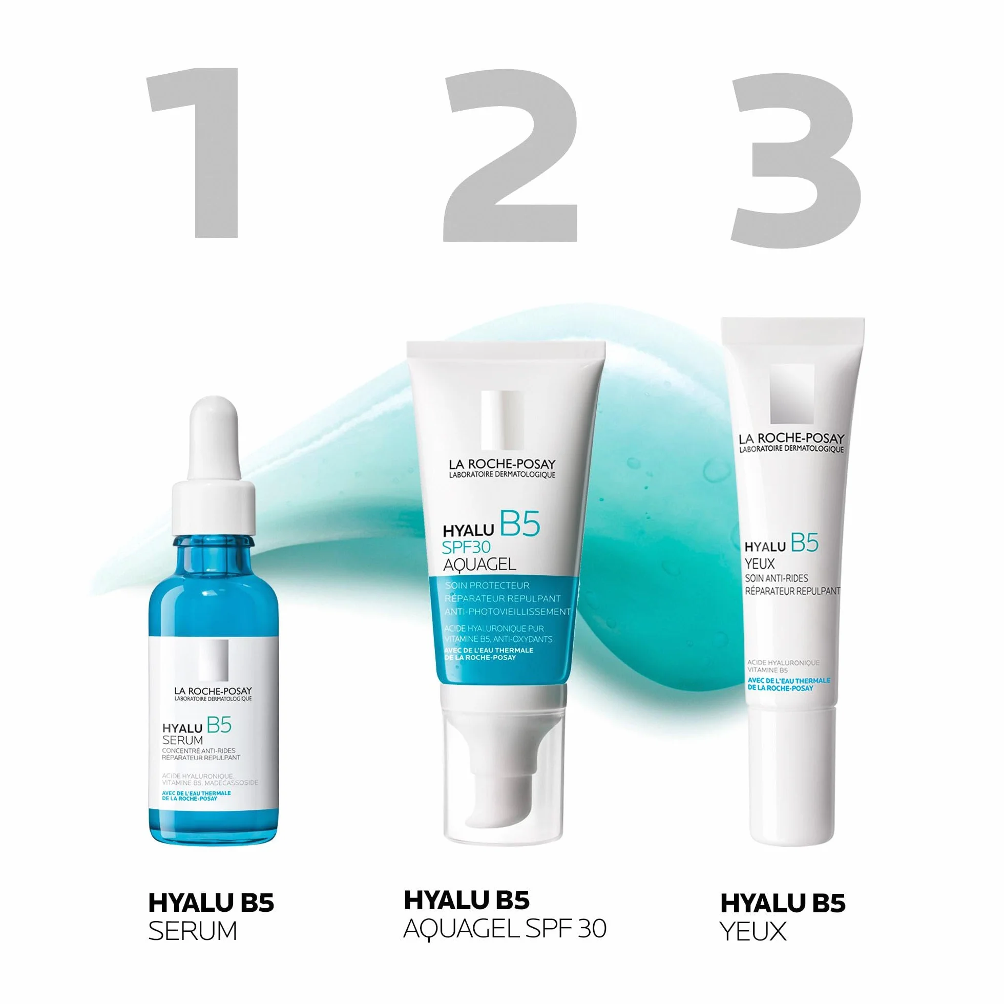 La Roche-Posay Hyalu B5 Krem, Biały/Niebieski, 50 ml