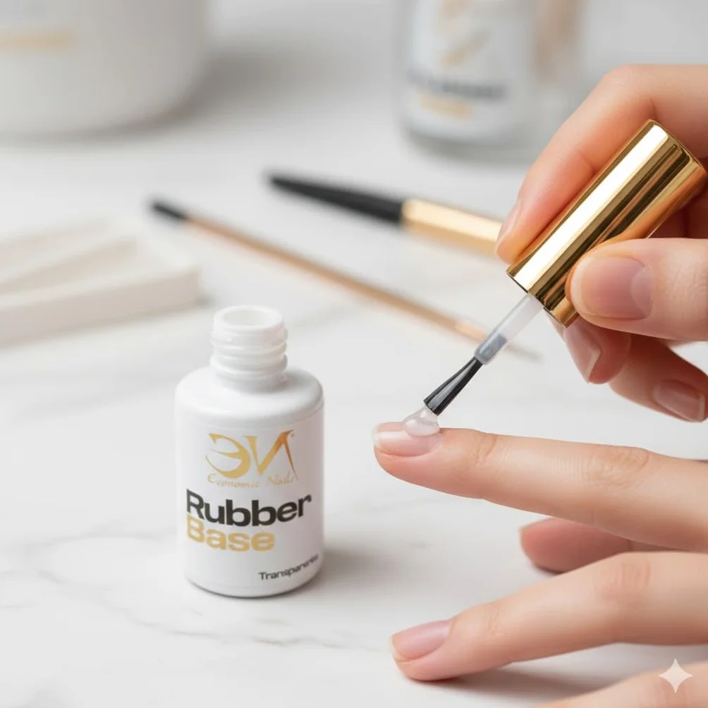 Rubber Base 12ml Przezroczysty | Rubber Clear Base de Economic Nails