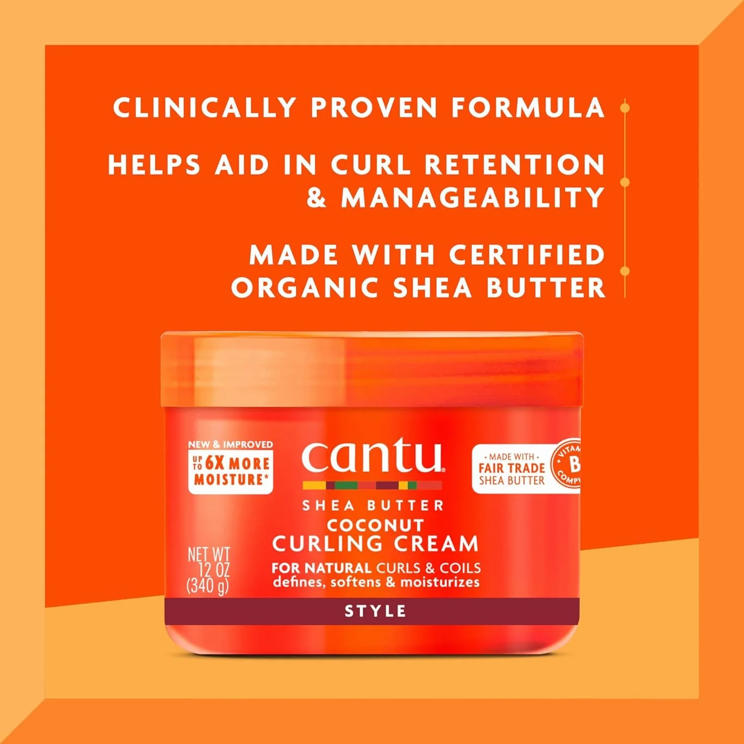 Cantu Md-Fx51-5Xnn Krem do Loków, 340 g