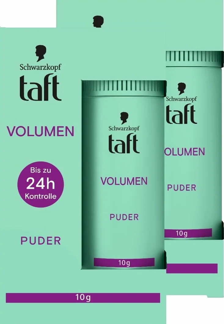 Schwarzkopf TAFT puder do stylizacji włosów objętość 2 x 10 g wegański