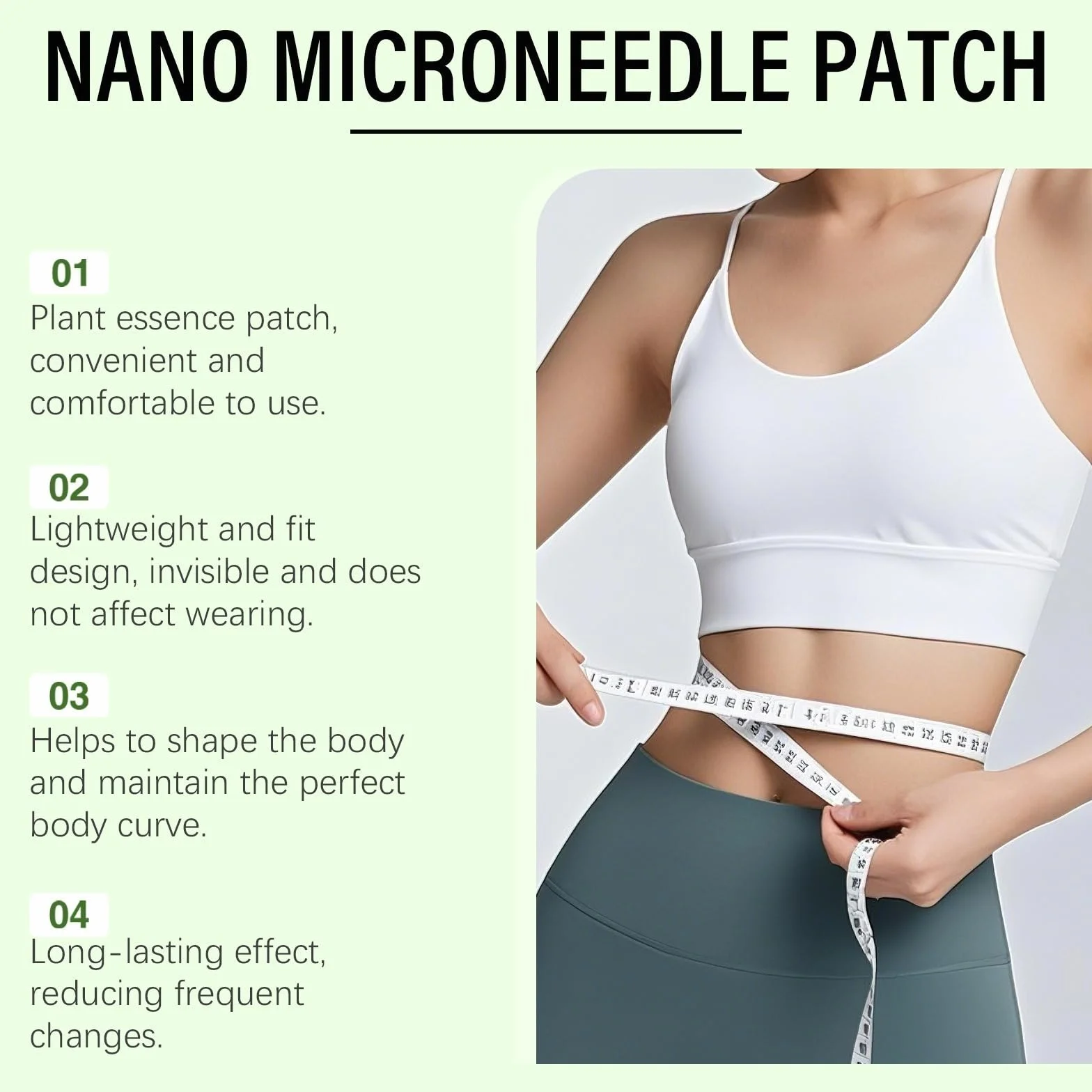 Plastry moringa z nano-mikroigłami do delikatnej pielęgnacji wrażliwej skóry