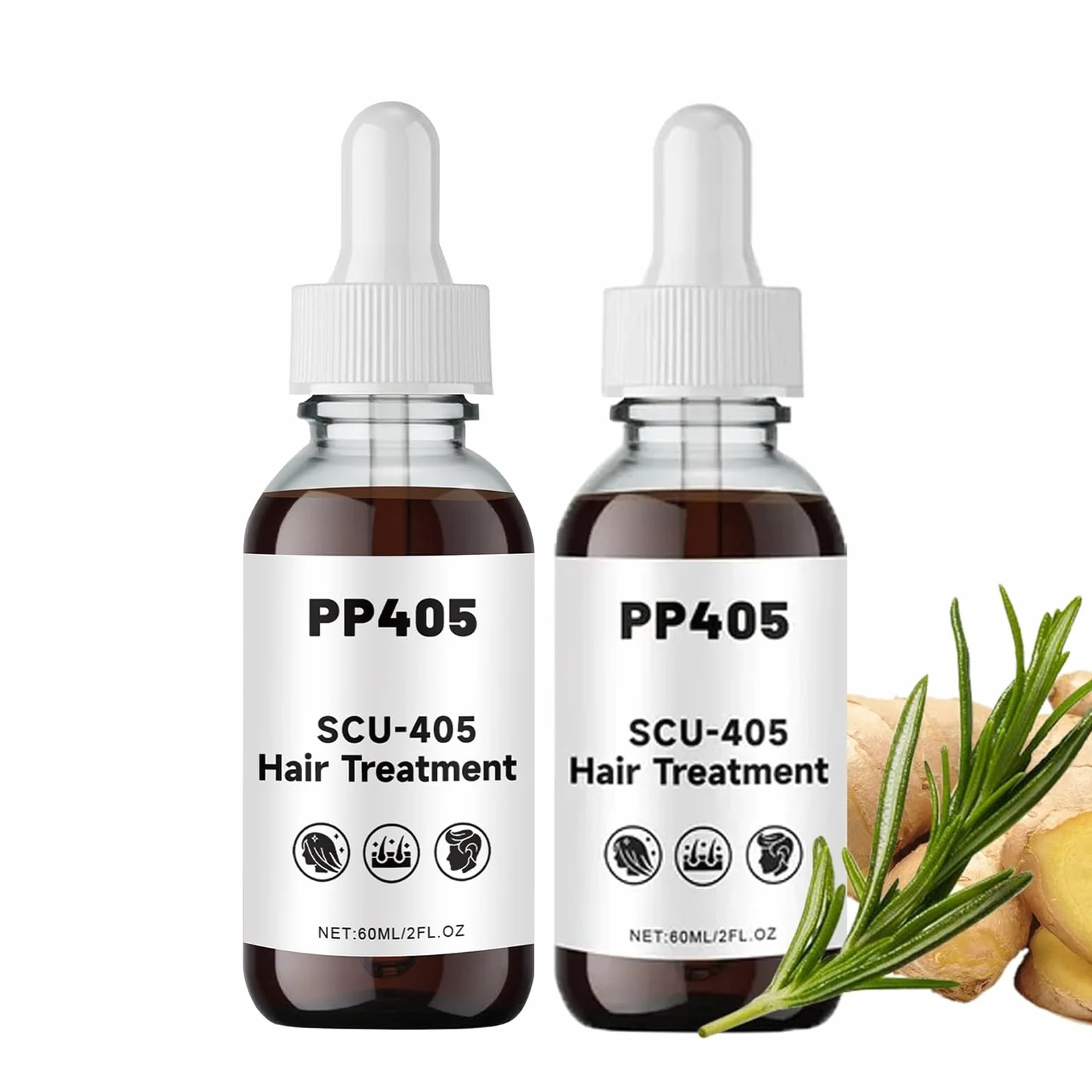 PP 405 Serum przeciw wypadaniu włosów, olejek do włosów szybko wchłaniający się