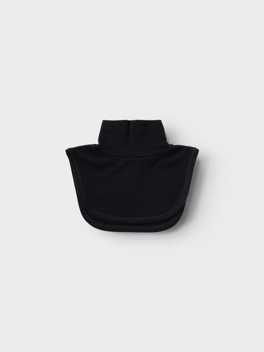NAME IT NMMWILLIT Wool NECKWARMER XXIII Szal, czarny, ONE SIZE, Moonbeam/AOP:Aop, 110