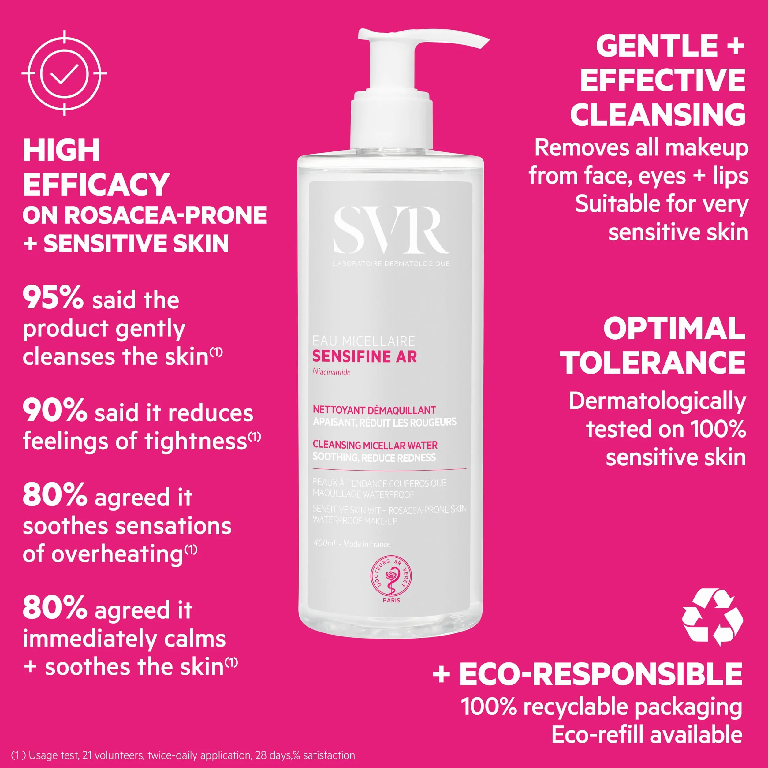 Sensifine AR woda micelarna 400 ml