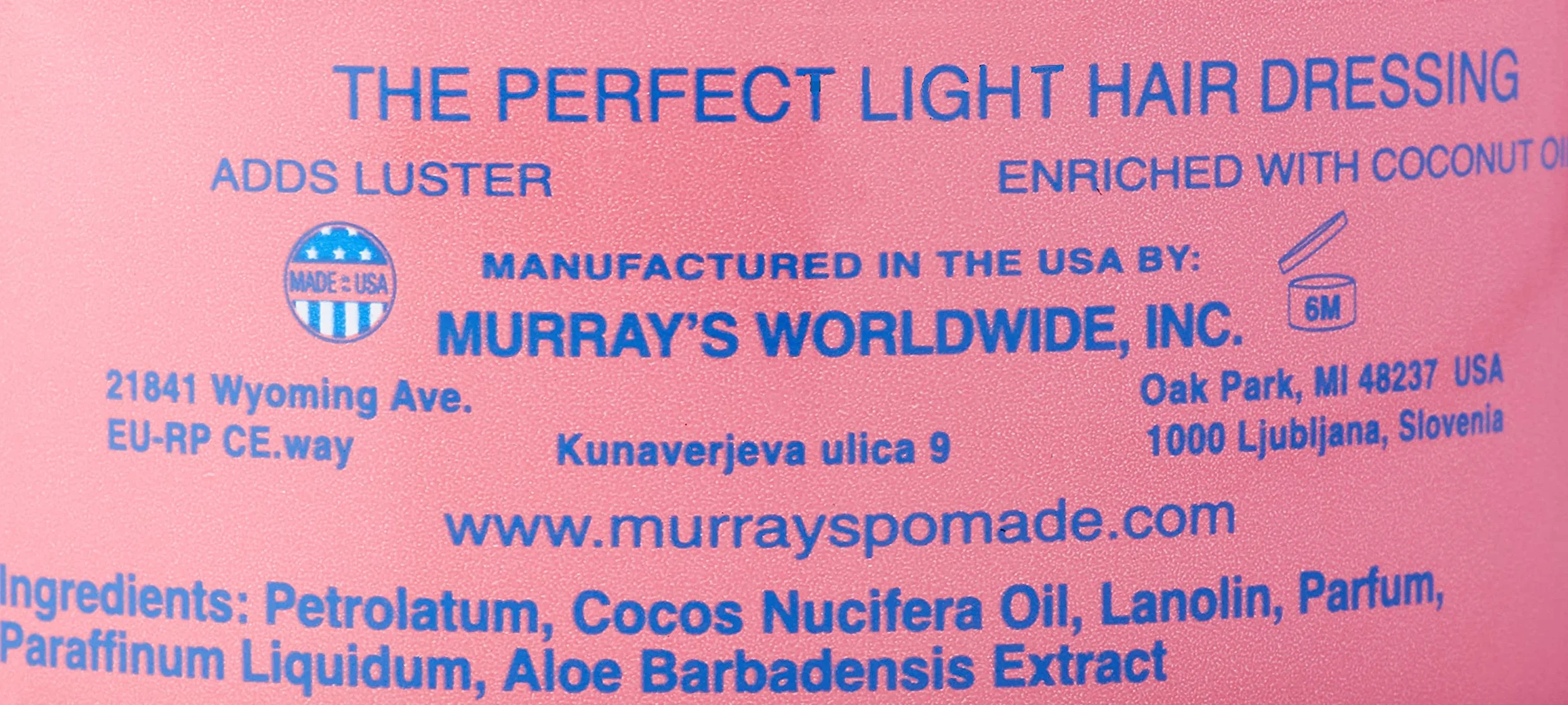Murray's Hair-Glo pomada, 85 g