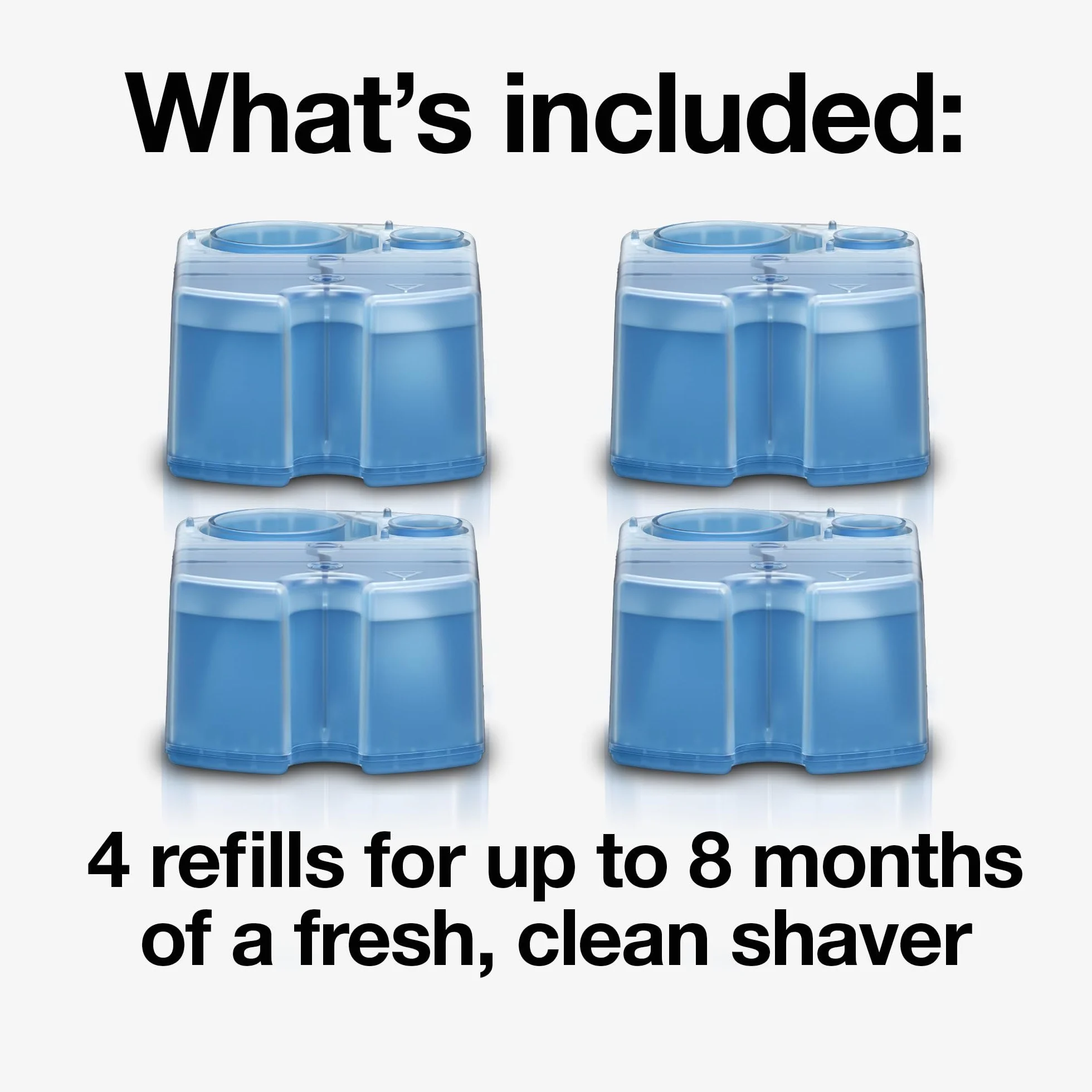 Braun Wkłady do napełniania Clean & Renew CCR 4 szt