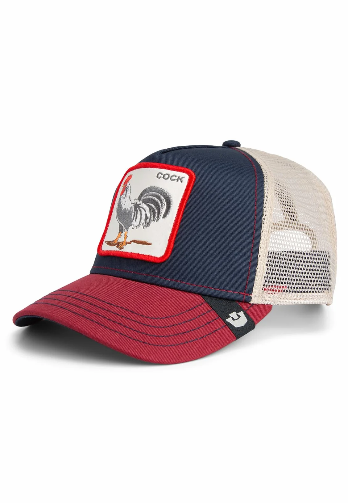 Goorin Bros. Trucker Cap Rooster Edge Crush wielokolorowa, rozmiar: OneSize