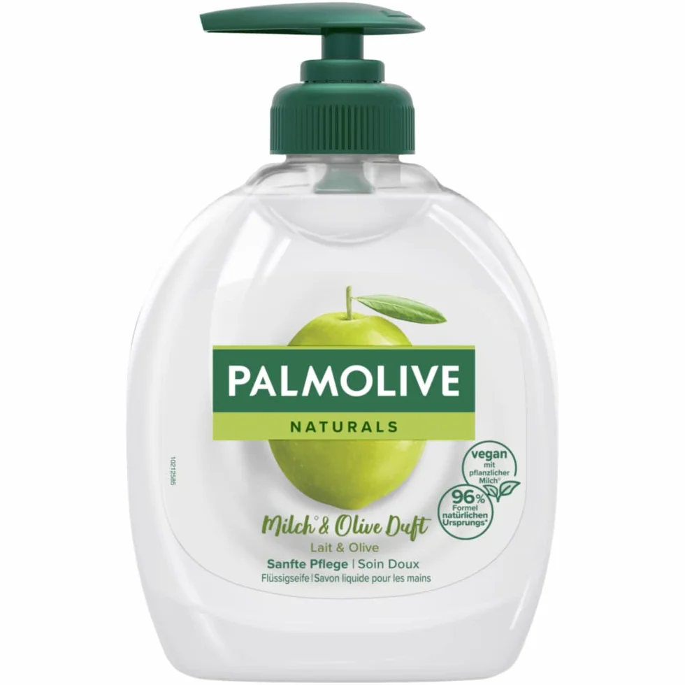 Palmolive Naturals mydło z mlekiem i oliwką 6 x 300 ml – mydło w płynie do wszystkich rodzajów skóry, mydło do rąk, mydło w płynie do rąk