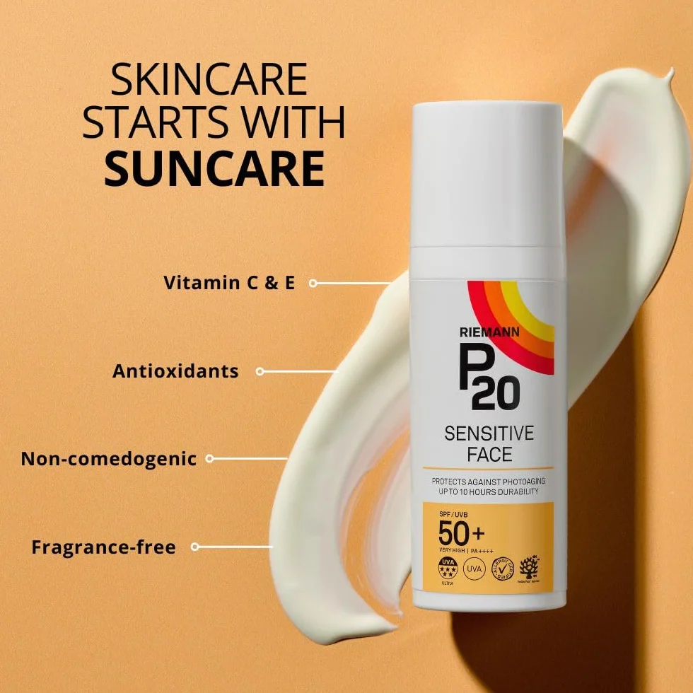 P20 - Riemann Sensitive Face SPF 50+ krem 50 g